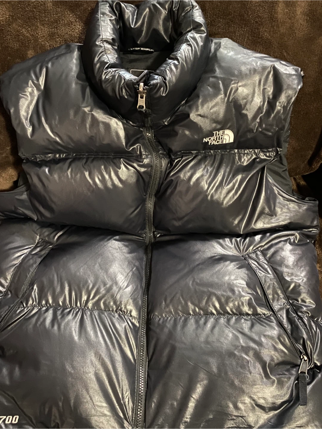 The North Face Black Puffer Vest - XL - photo 3