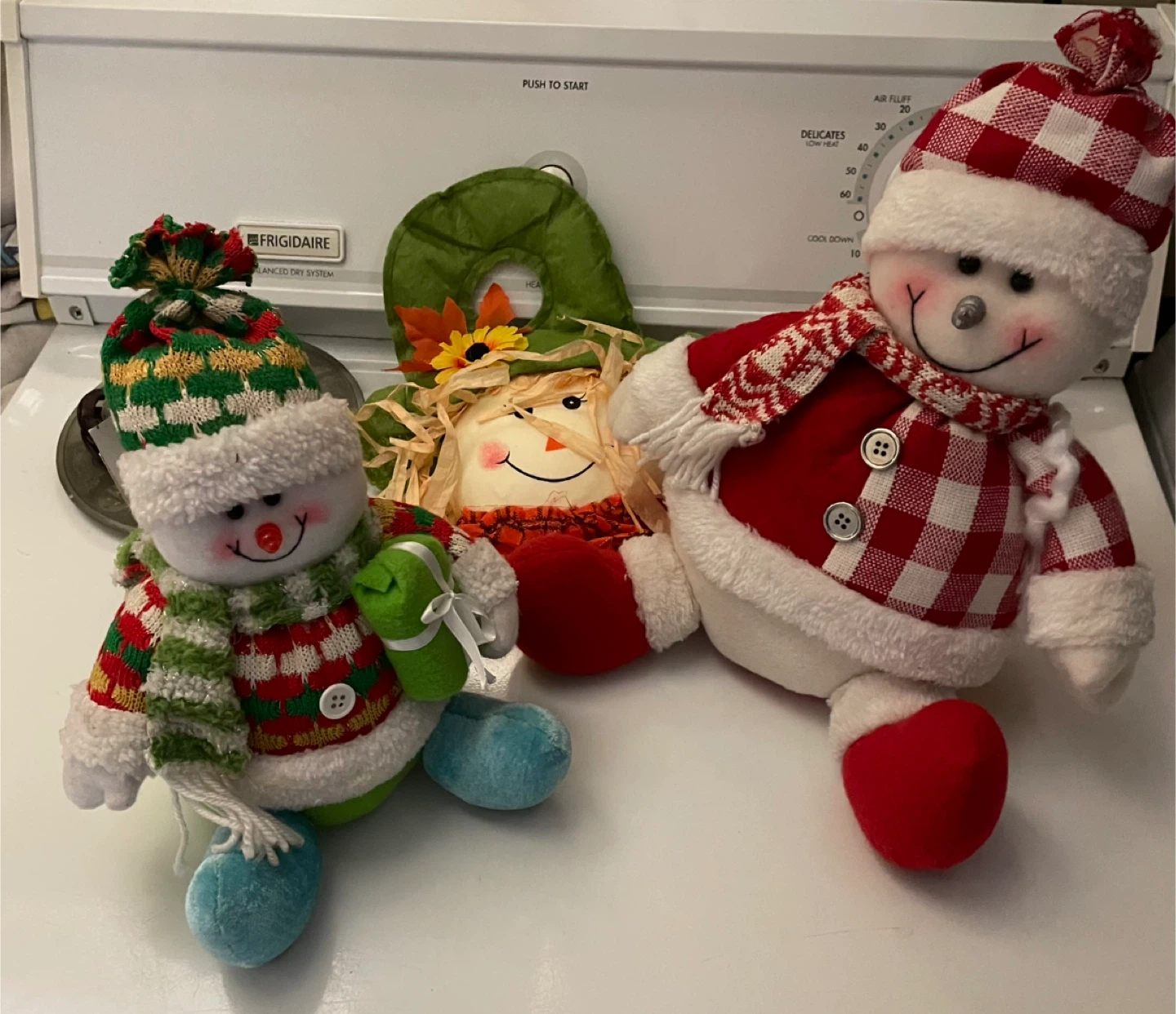 🏆Plush Snowman Decorations