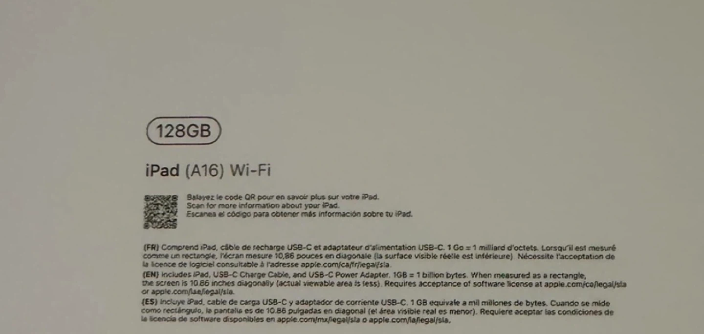 Apple iPad (A16) Wi-Fi 128GB - photo 3