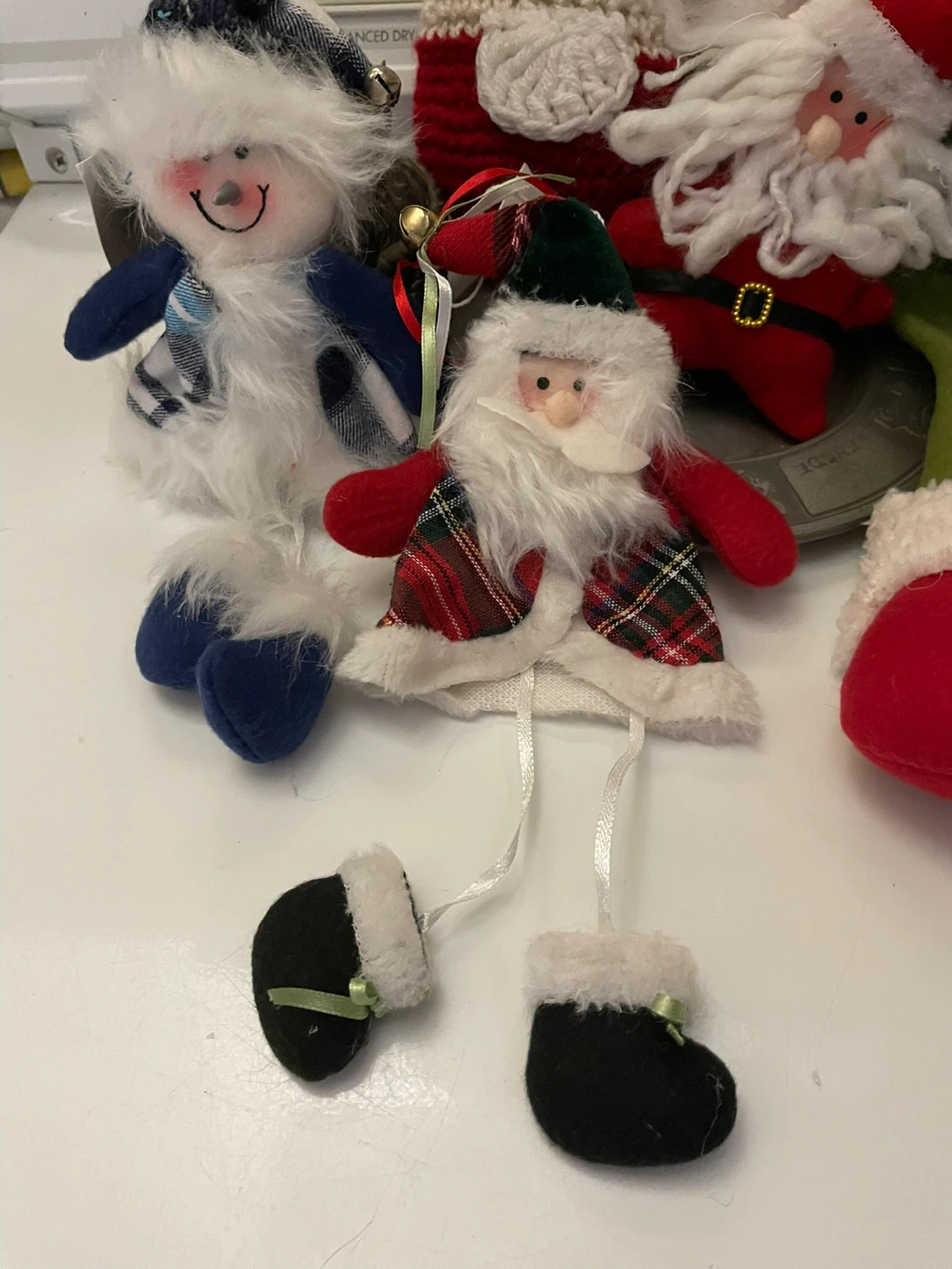 🏆Christmas Plush Figurines - Snowman & Santas - photo 4