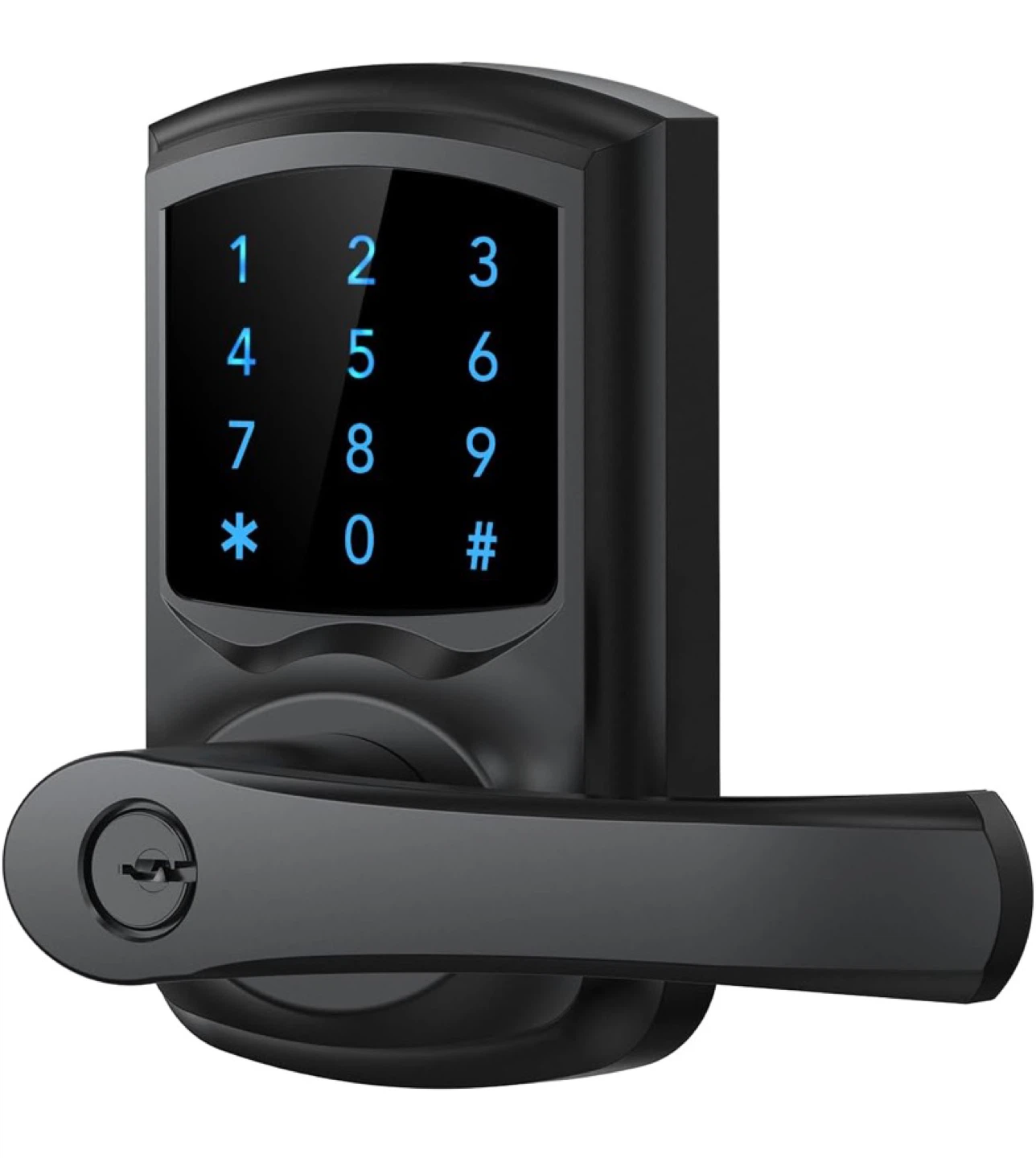 HIDALIFE Keyless Entry Door Lock with Keypad and Handle