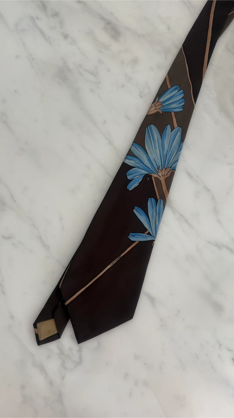 Leonard Paris Pure Silk Tie