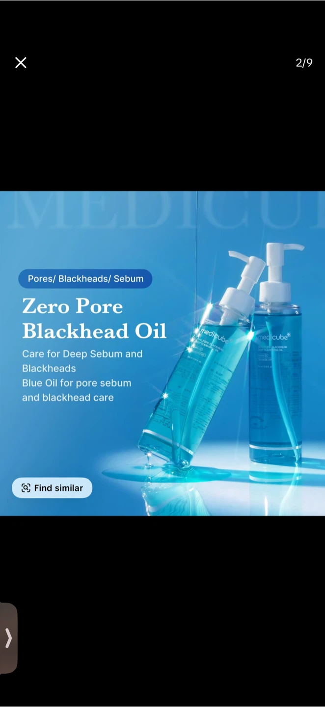 Medicube Zero Pore Clear Blue Capsule Facial Deep Cleanser - photo 2