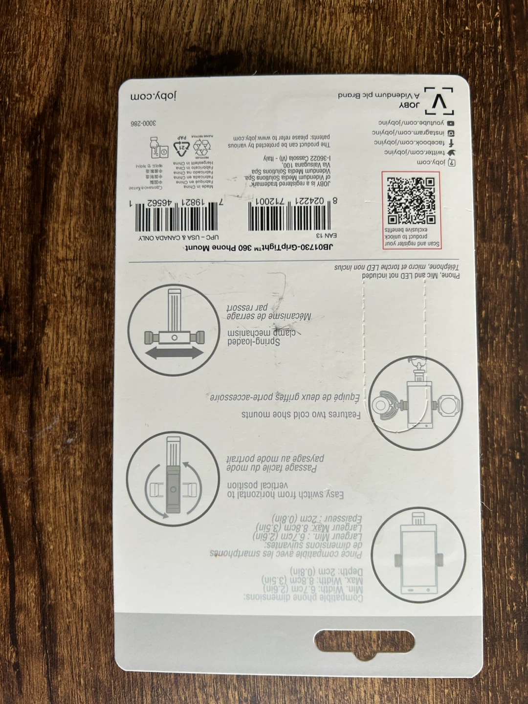 JOBY GripTight 360 Phone Mount - photo 2