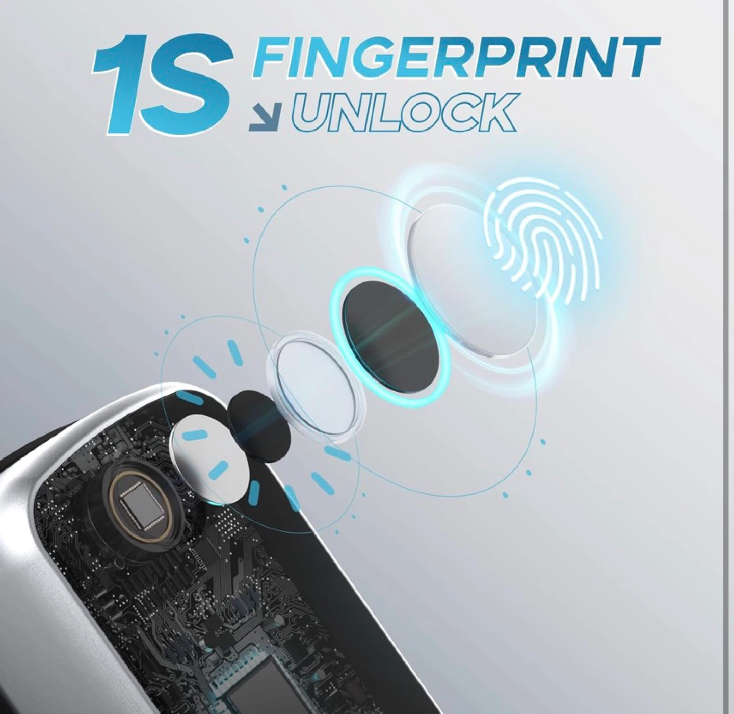 OLUMAT Smart Door Lock - Auto-Lock, Multiple Unlock Options - photo 2