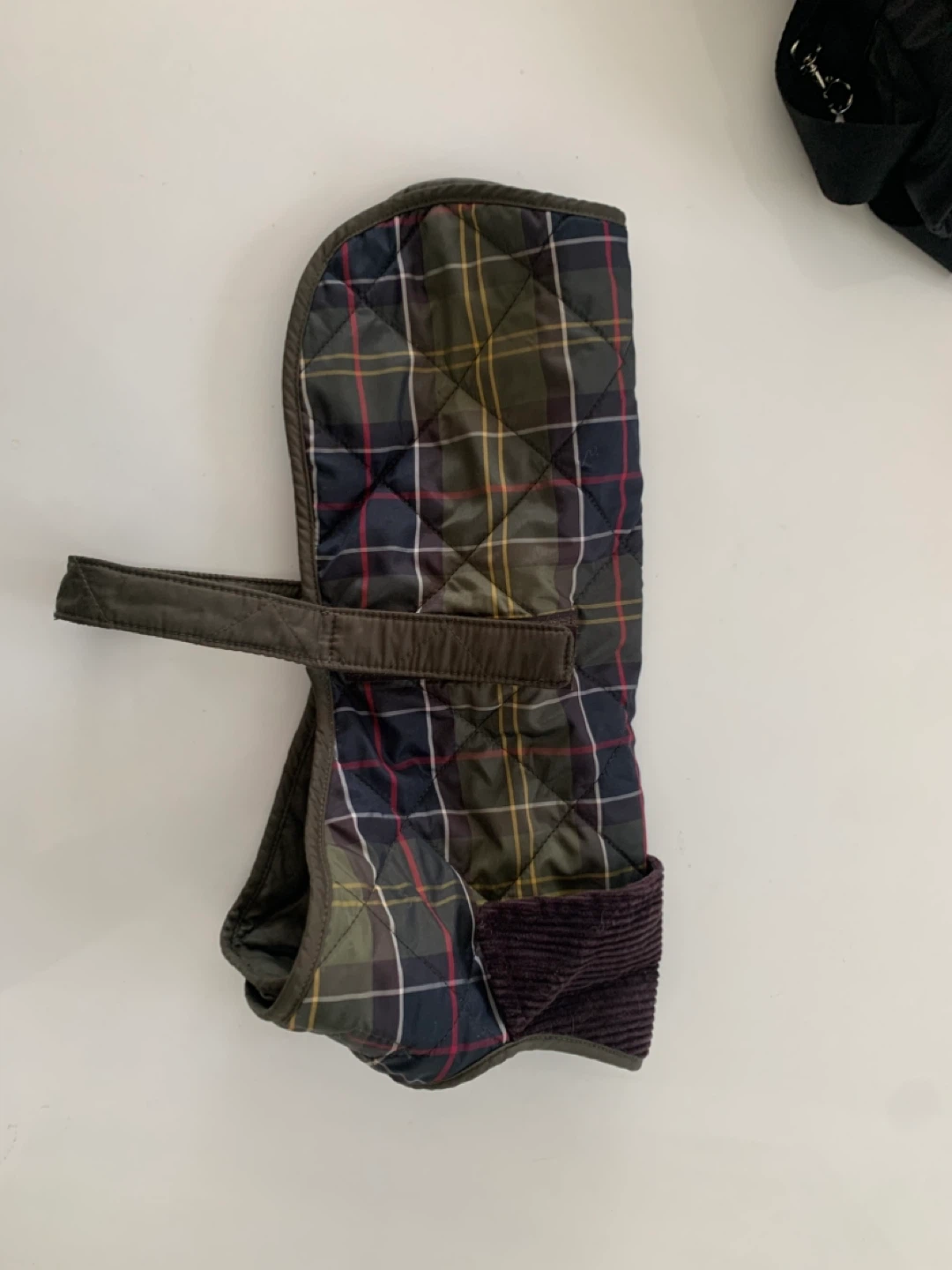 Barbour look  Quilted Dog Coat - Tartan - photo 2