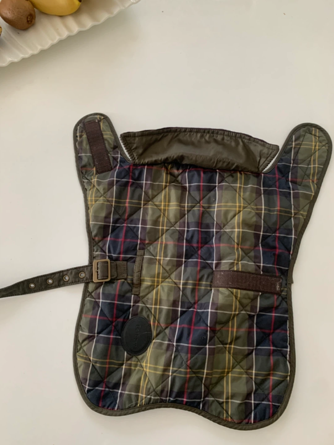 Barbour look  Quilted Dog Coat - Tartan - photo 4