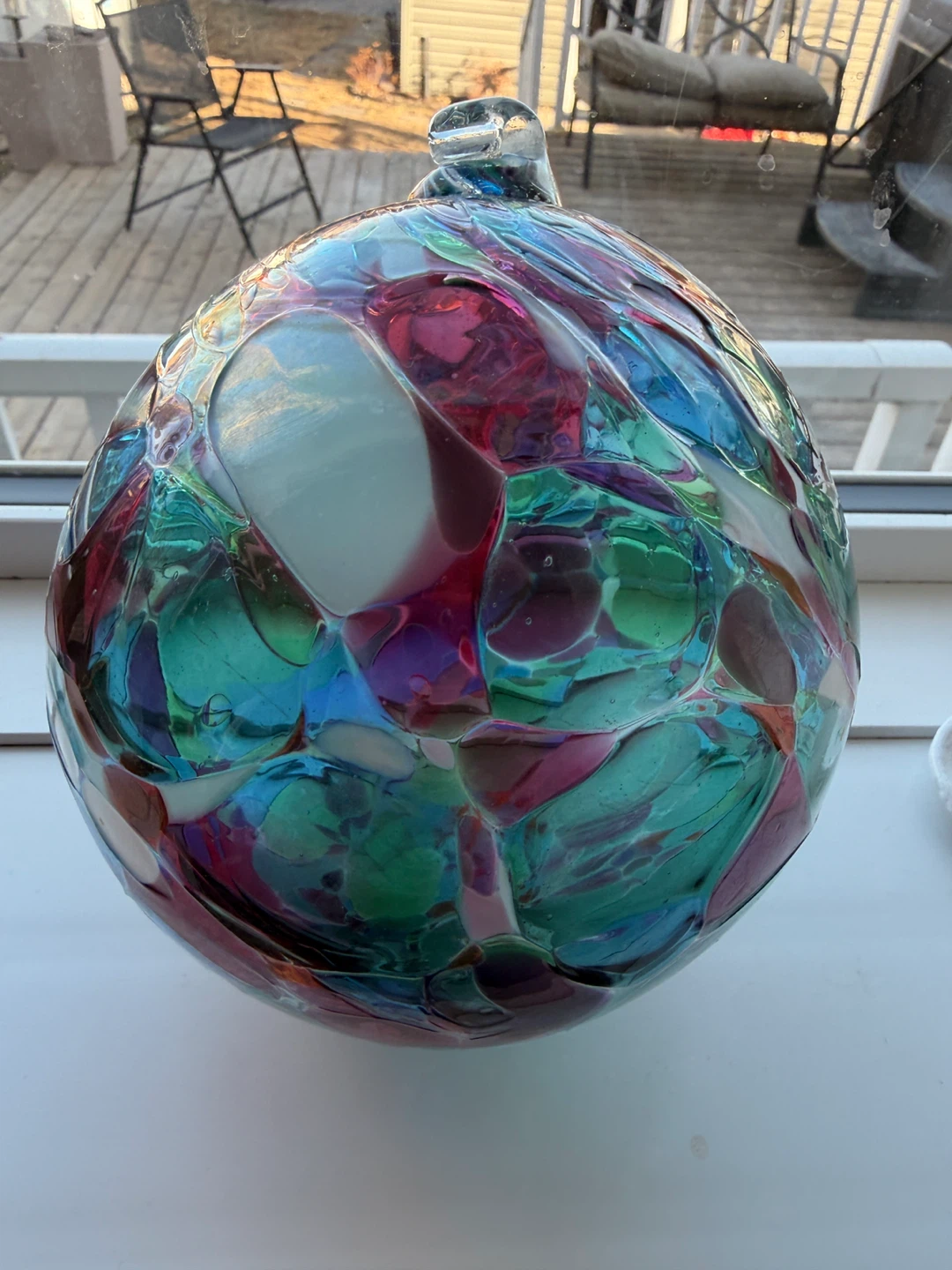 Hand Blown Glass Ornament