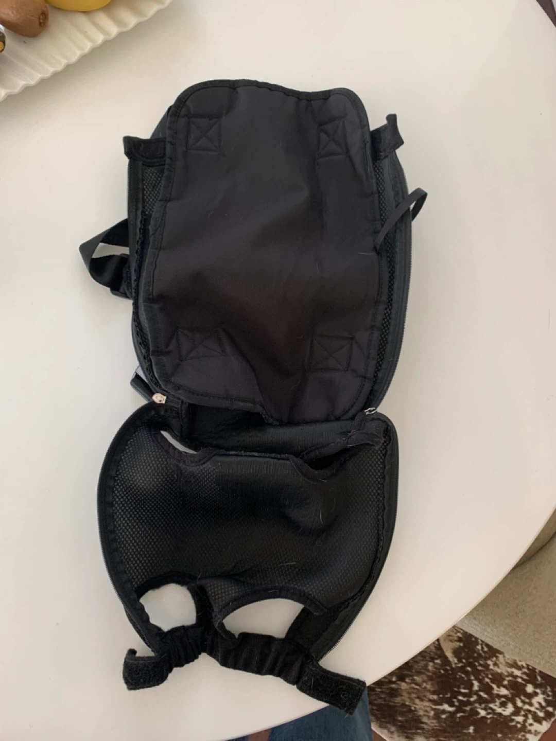 Black Pet Carrier Backpack - photo 2