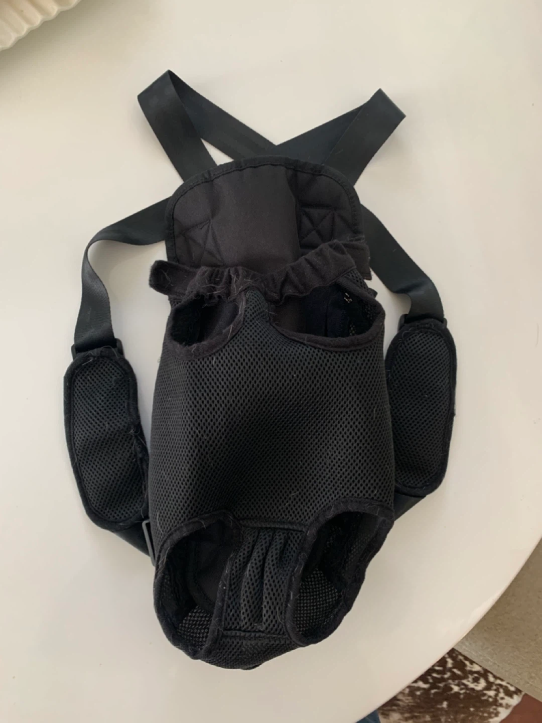 Black Pet Carrier Backpack - photo 3