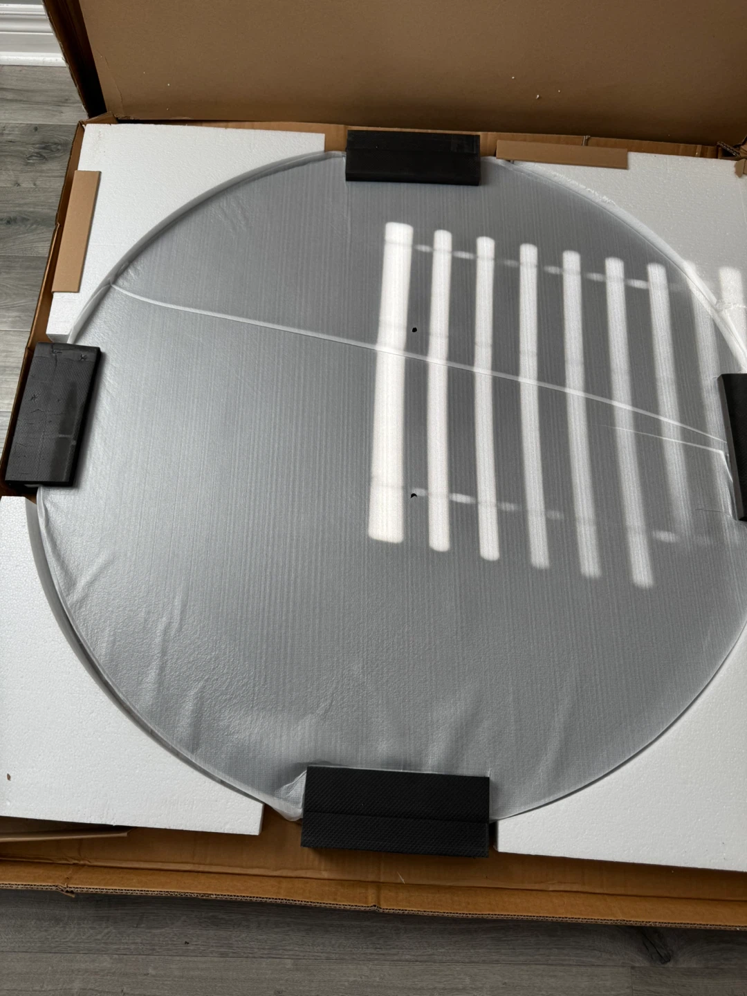 Black Round Coffee Table Top - photo 3