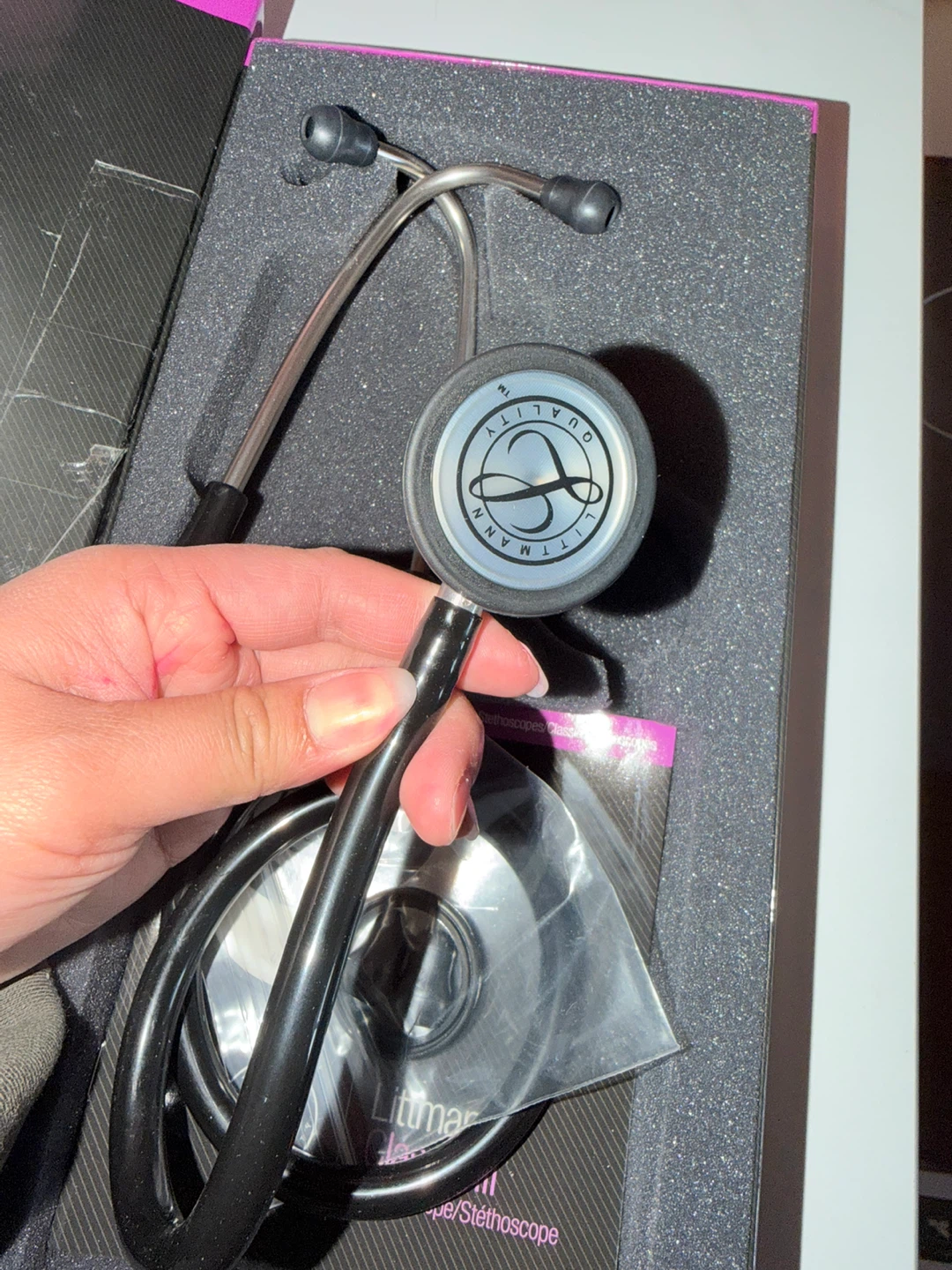 Littmann Classic III Stethoscope - Black - photo 3