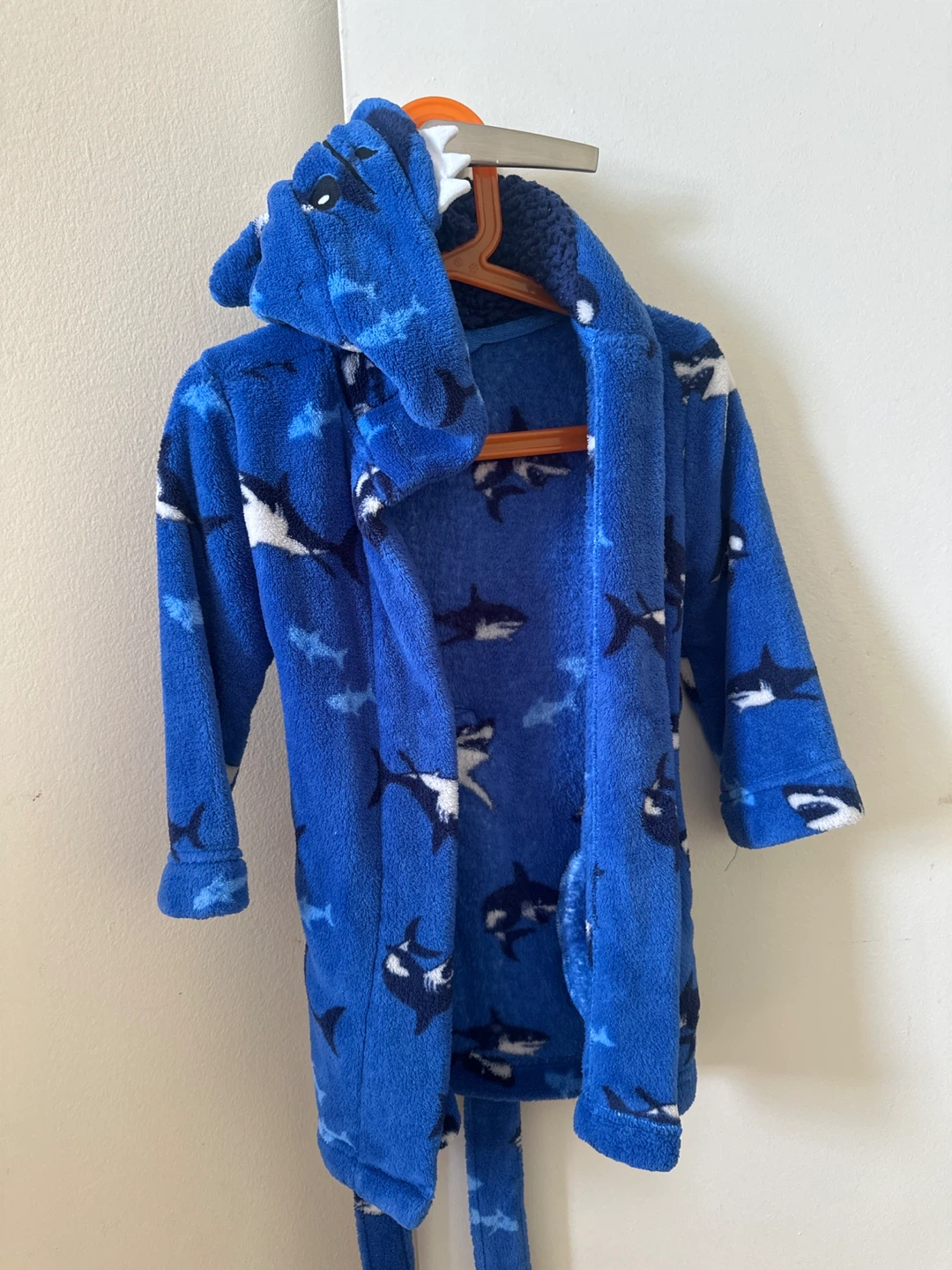 Kids Shark Fleece Robe