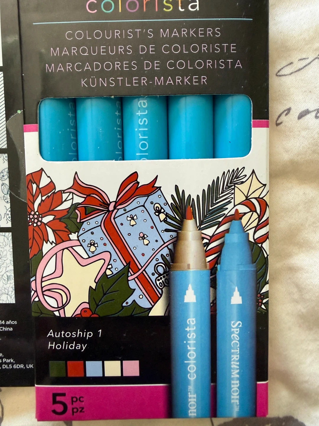 Spectrum Noir Colorista marker set and watercolour pad 🏆 - photo 3