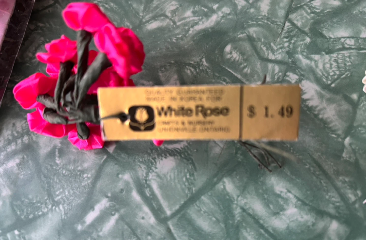 🏆New Vintage Lot of Floral Picks, Ribbons, etc - photo 3