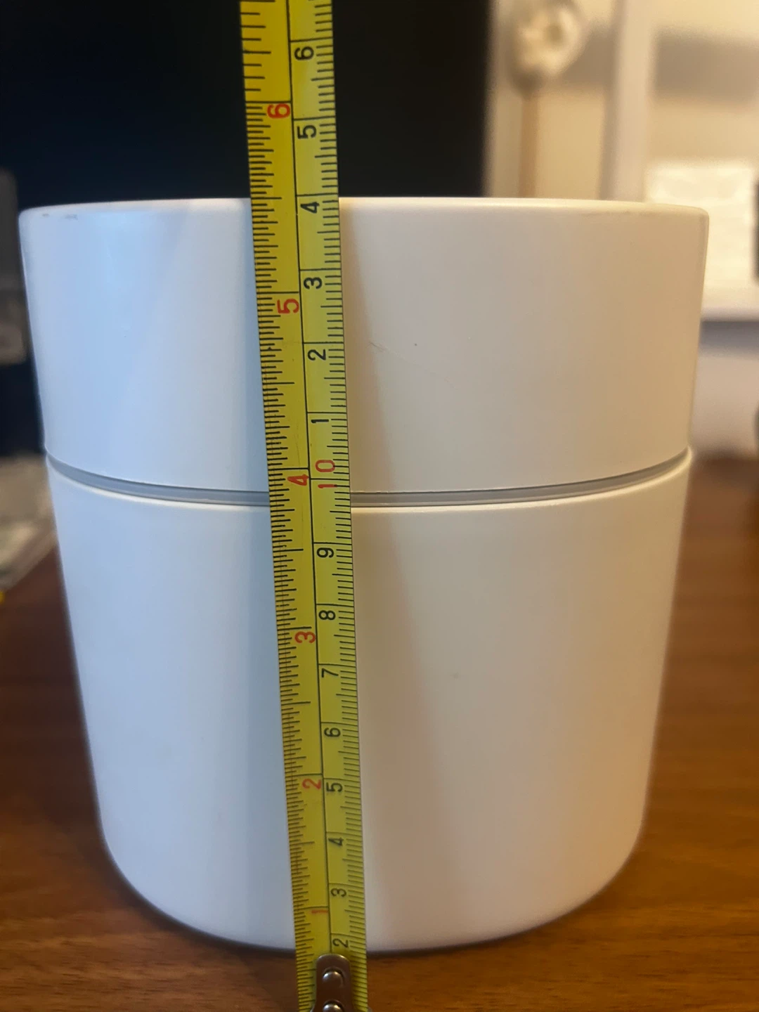 White Oval Trash Can - photo 2