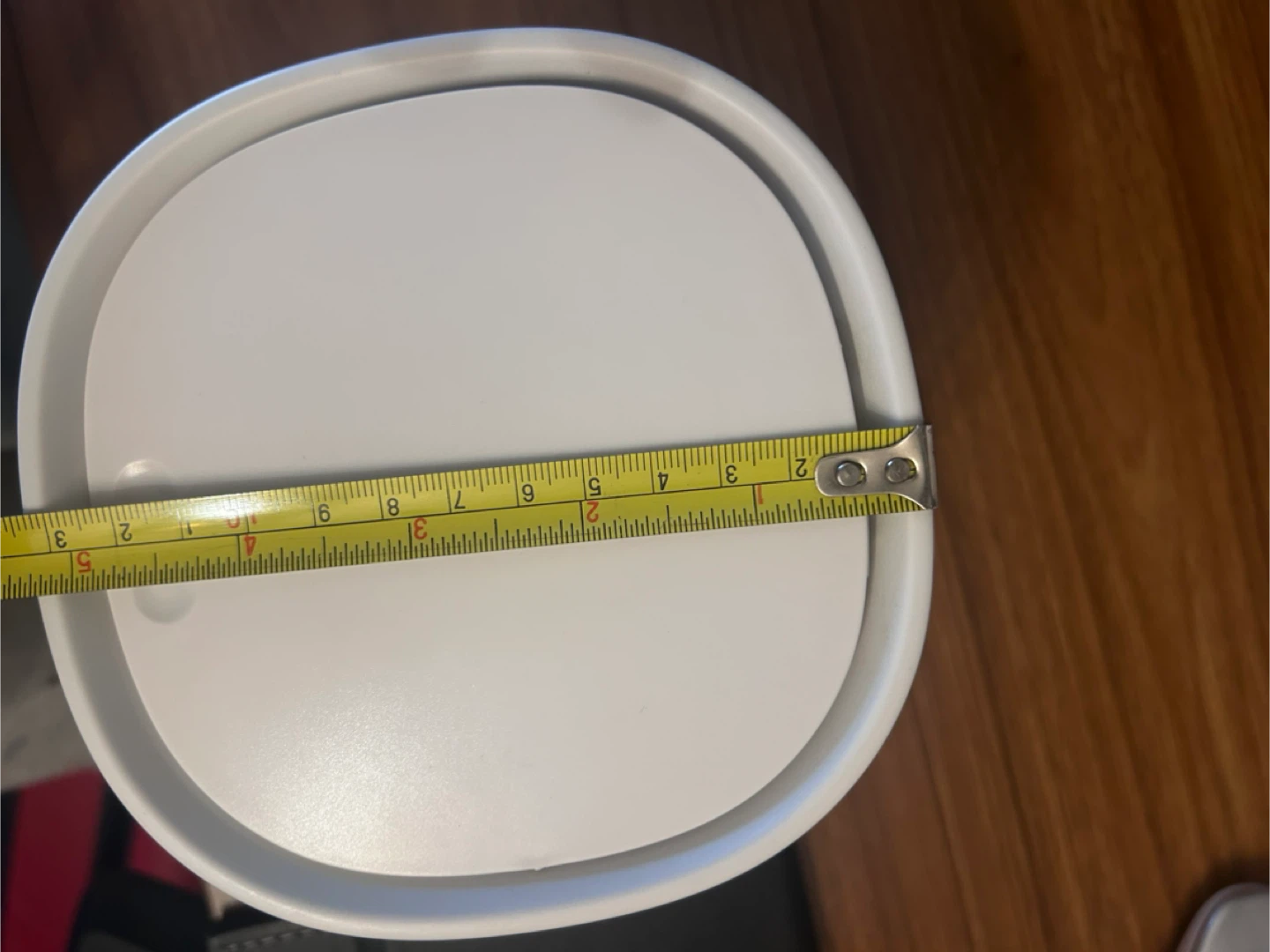 White Oval Trash Can - photo 4