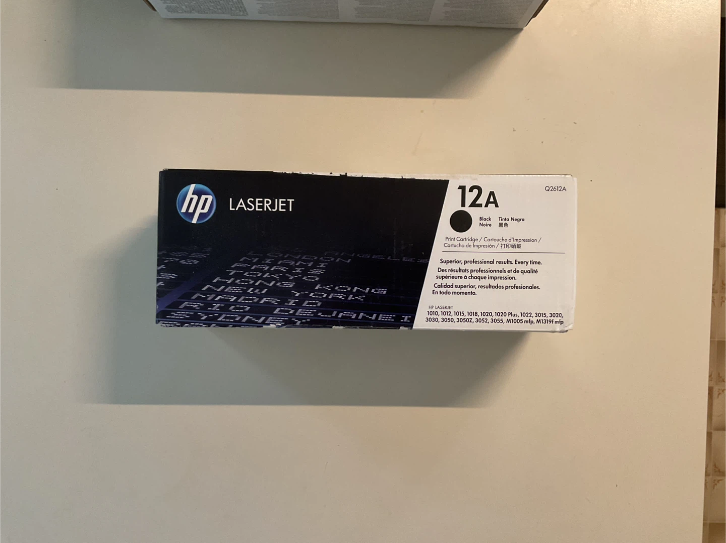 🏆 HP LaserJet 12A Black Toner Cartridge