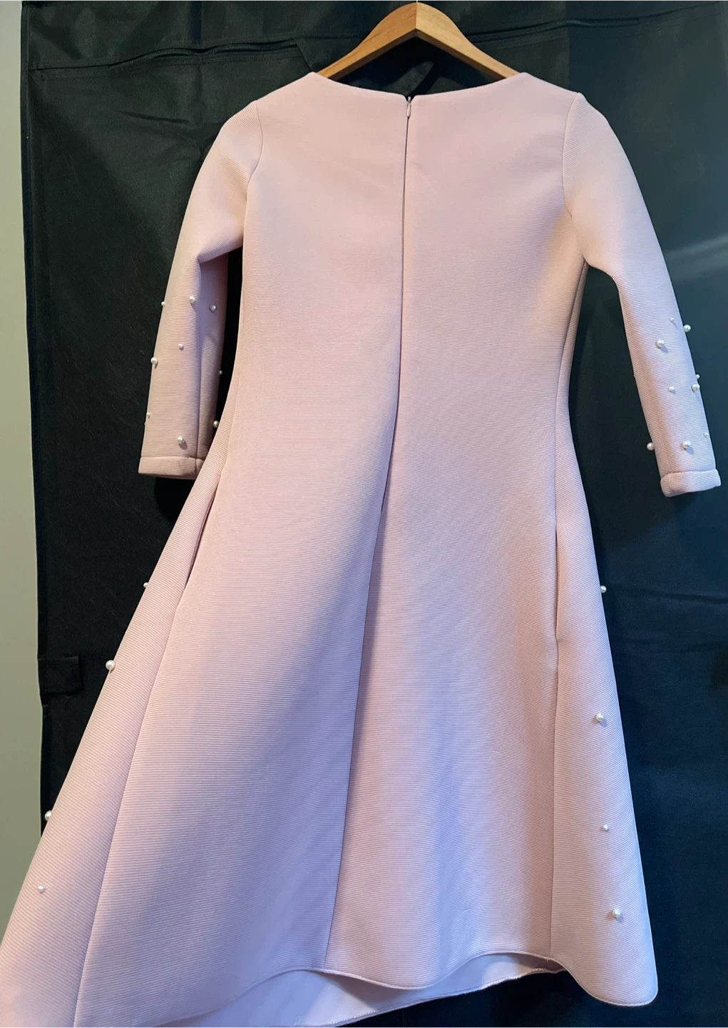 Pink Pearl Embellished Dress - photo 2