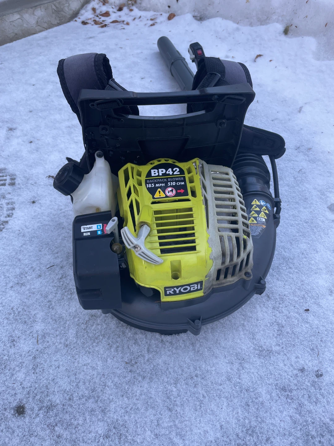 Ryobi Bp42 Gas Backpack Blower - photo 4