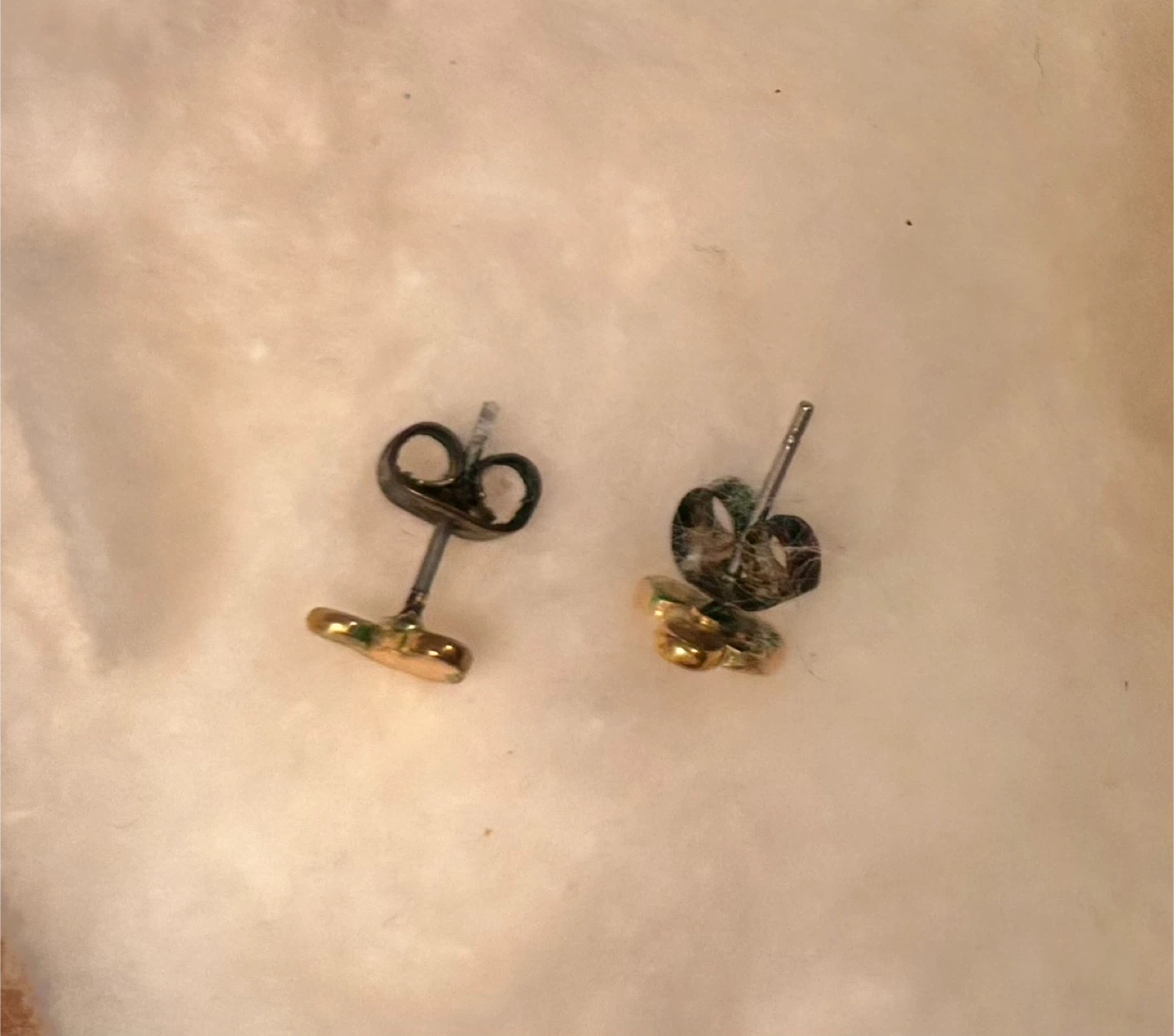 🏆Gold Mickey Mouse Stud Earrings - photo 2