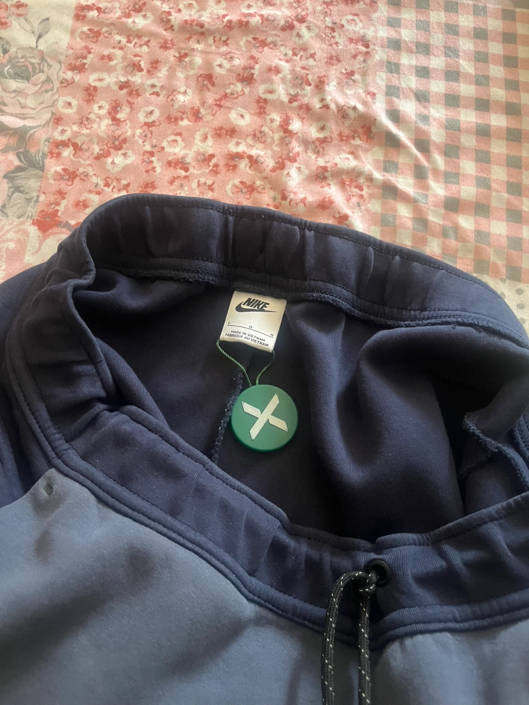 Nike Tech Fleece Joggers navy blue size large - photo 2