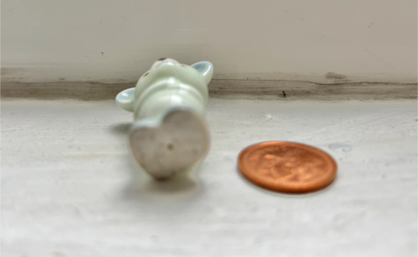 🏆Vintage Miniature Ceramic Teddy Bear Figurine - photo 4