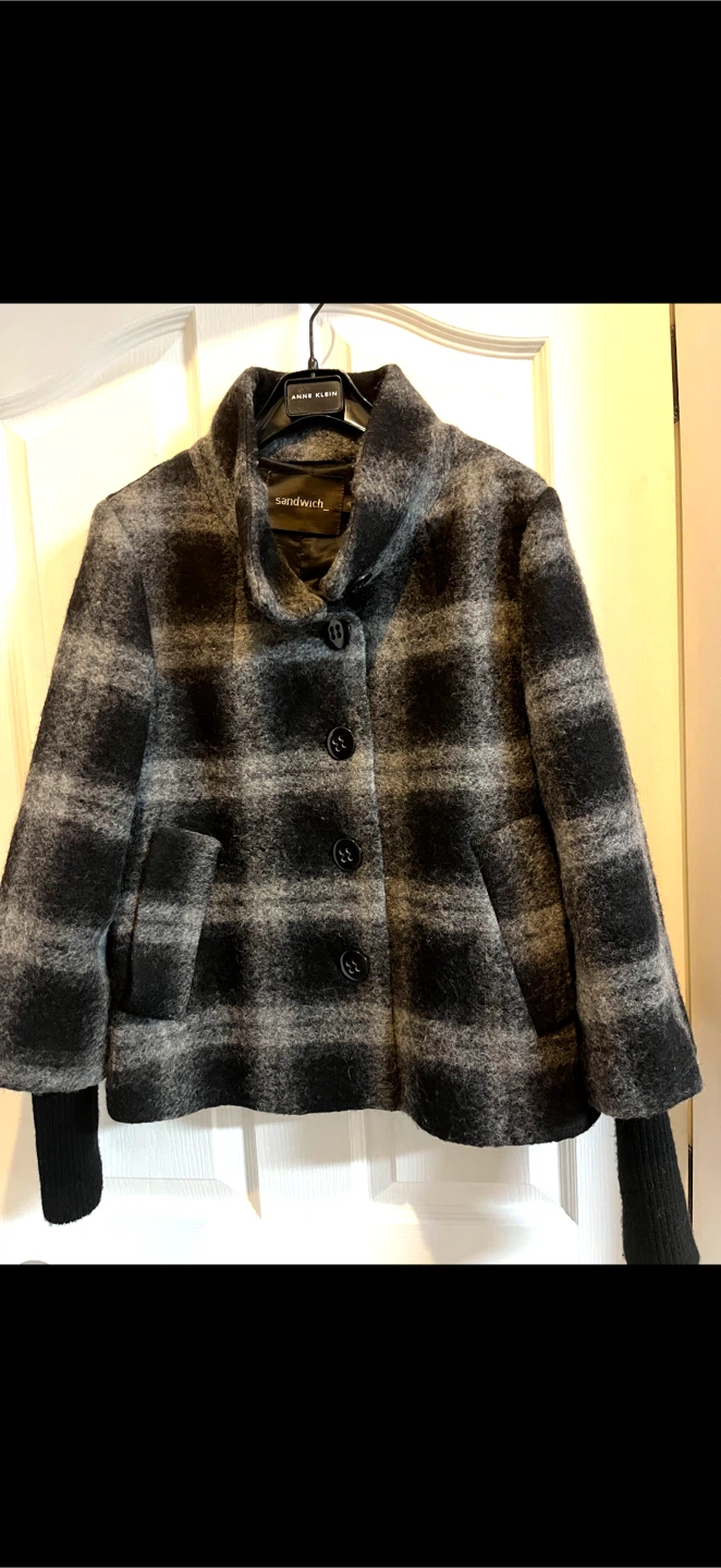 Sandwich Wool Jacket
