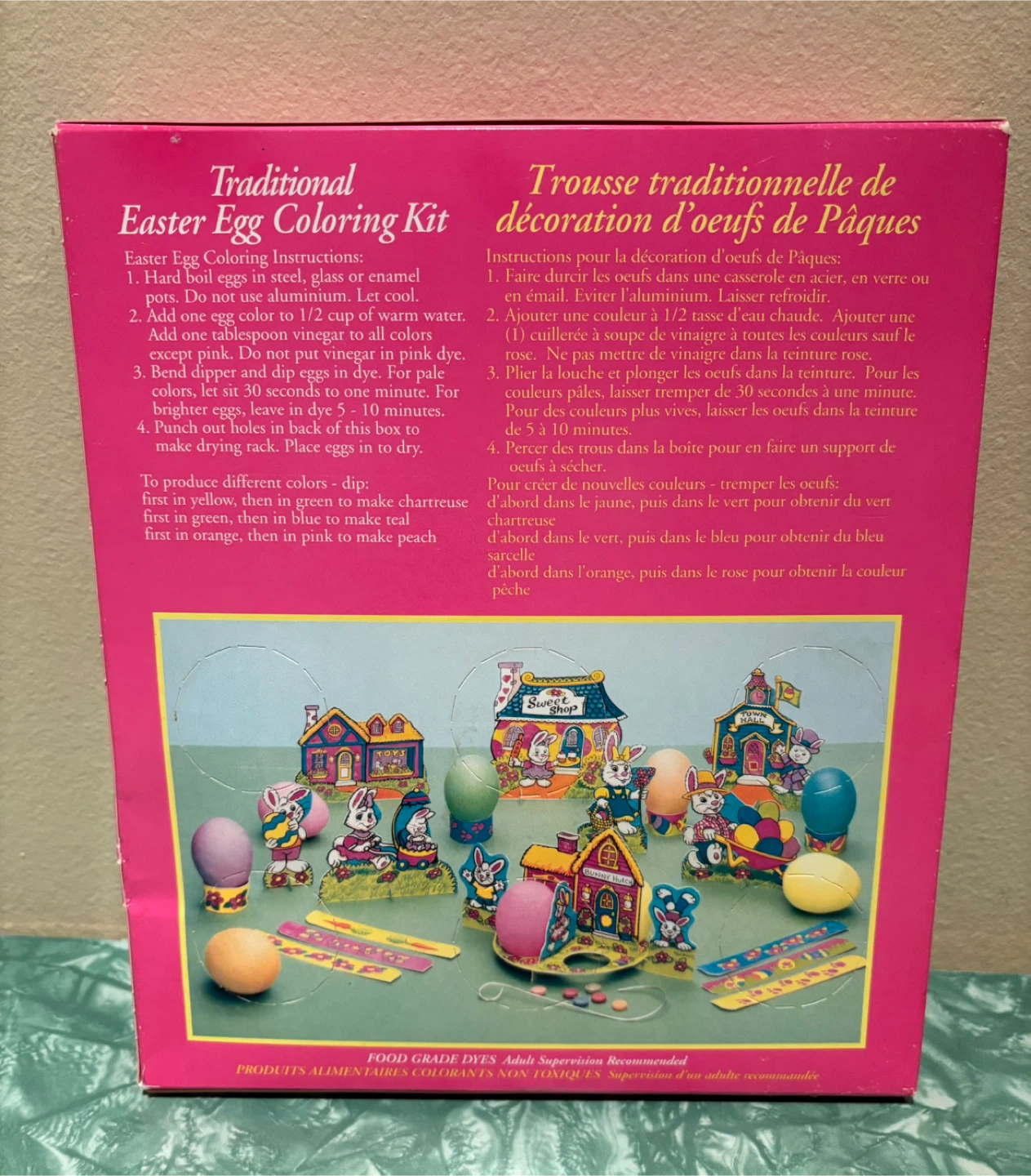 🏆 NIB Vintage Sun Hill Traditional Easter Egg Coloring Kit - photo 2