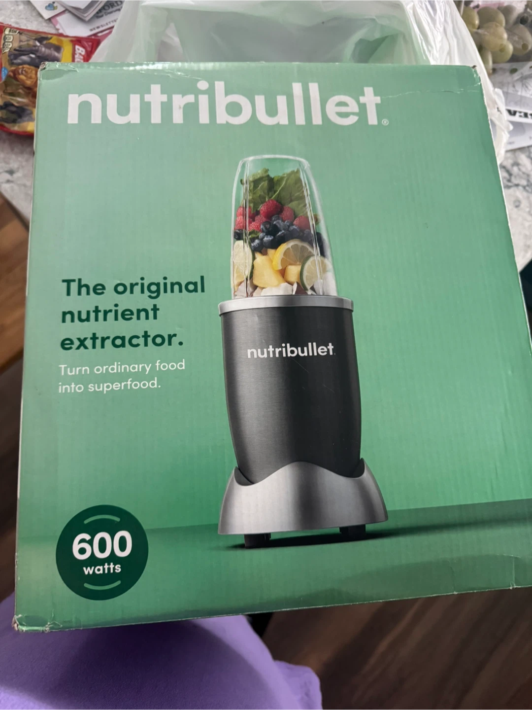 🏆nutribullet 600W Original Bullet® Personal Blender Brand New