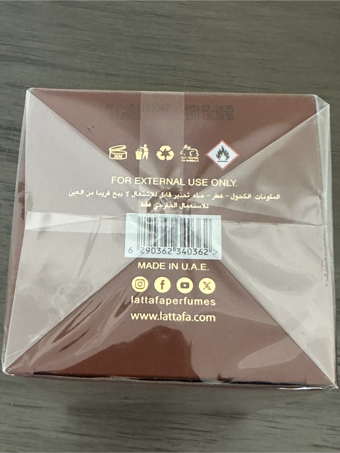 Lattafa Asad Bourbon Eau de Parfum 100ml - photo 3