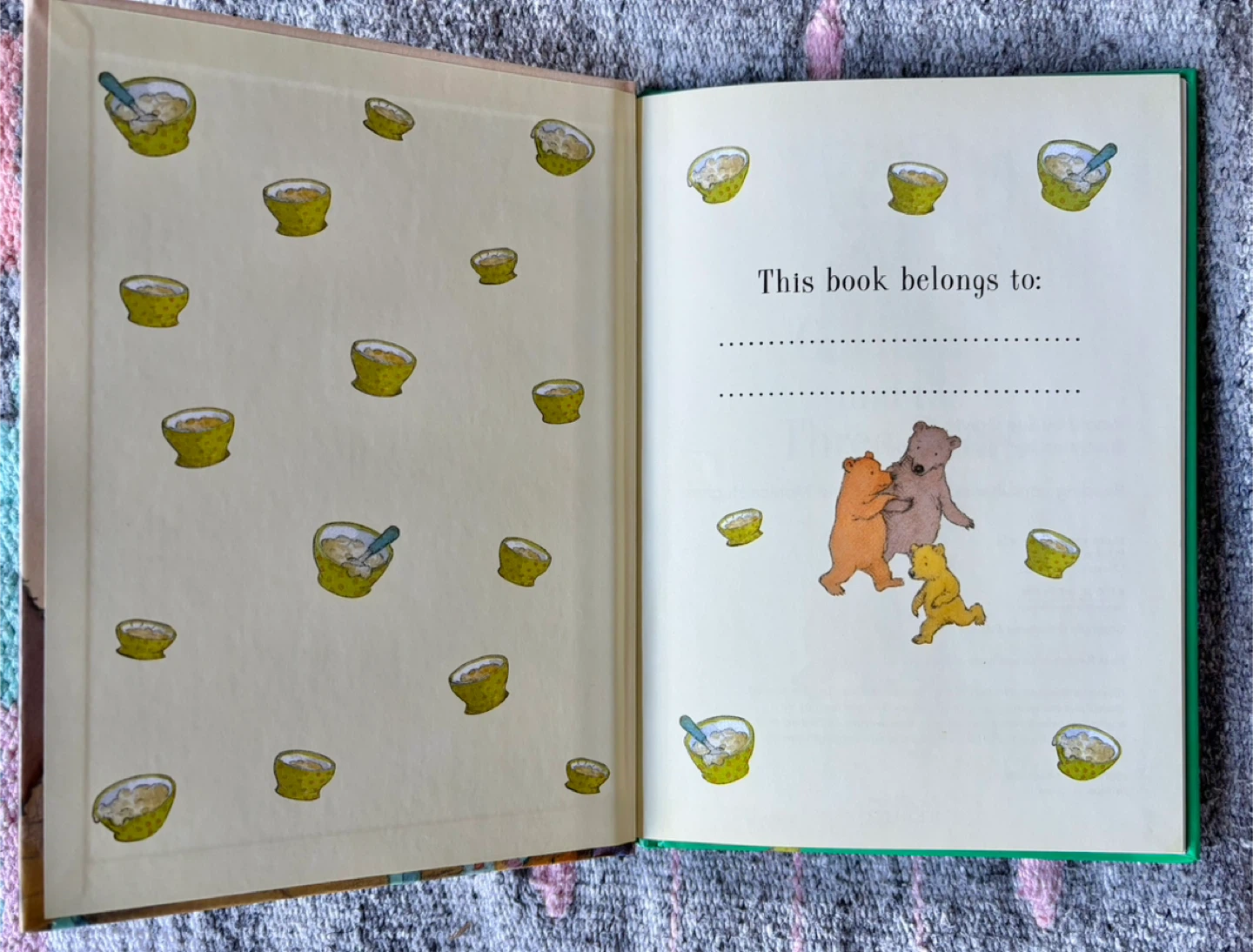 🏆Goldilocks and the Three Bears Book Marks & Spencer’s - photo 3