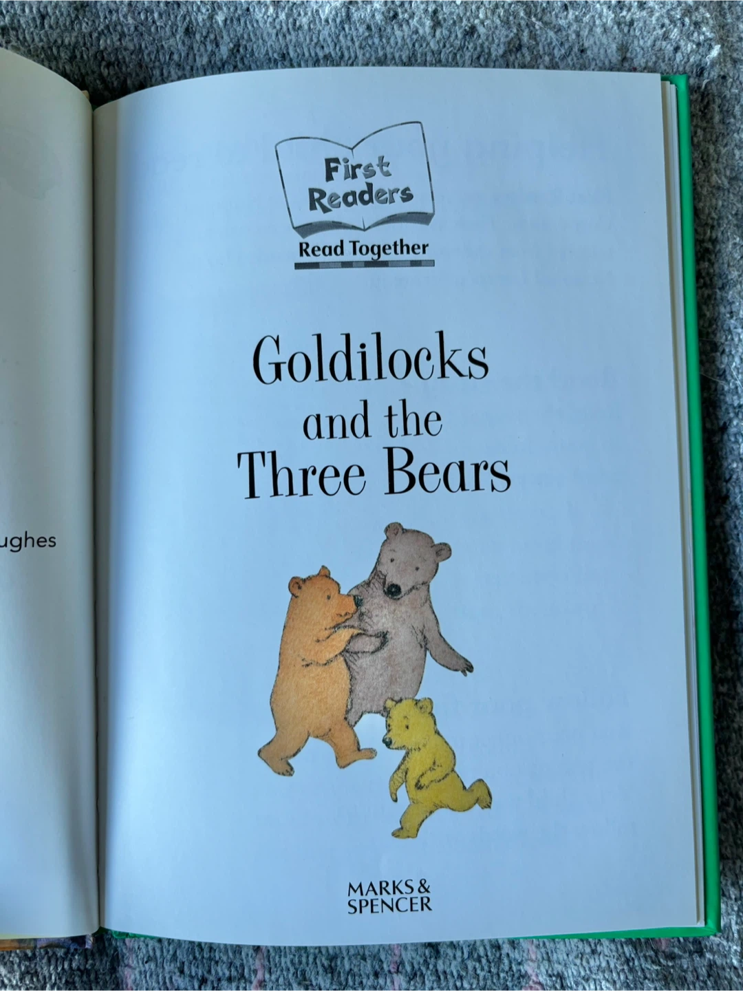 🏆Goldilocks and the Three Bears Book Marks & Spencer’s - photo 5