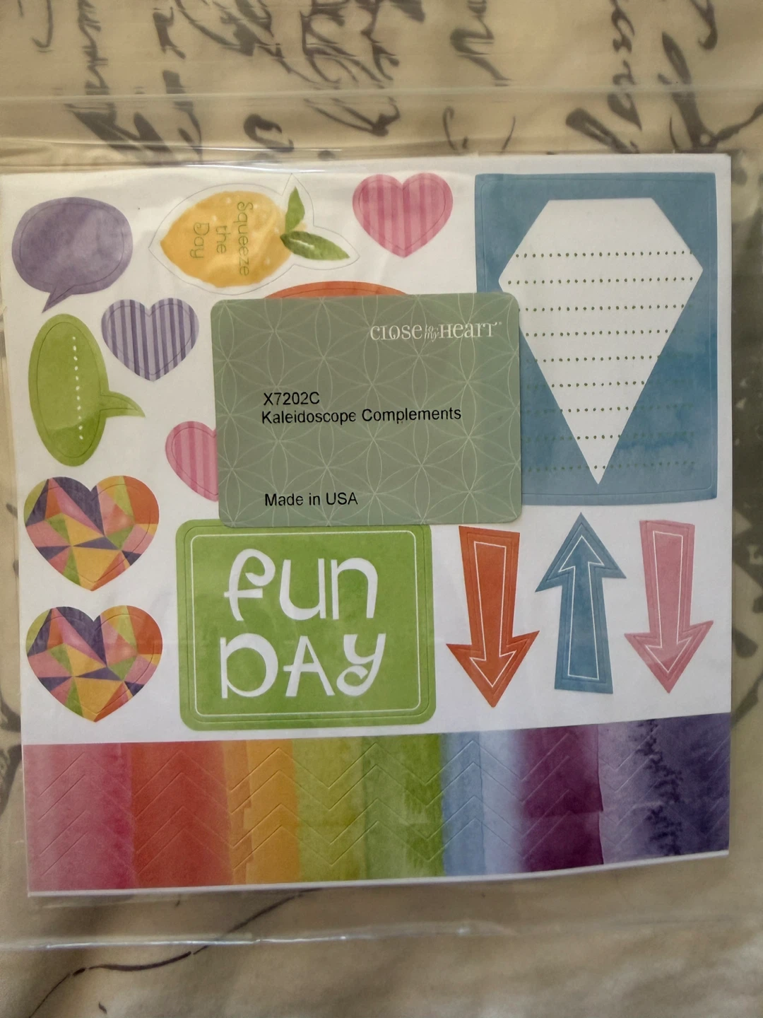 Close to My Heart Kaleidoscope Complements Sticker Set 🏆 - photo 2