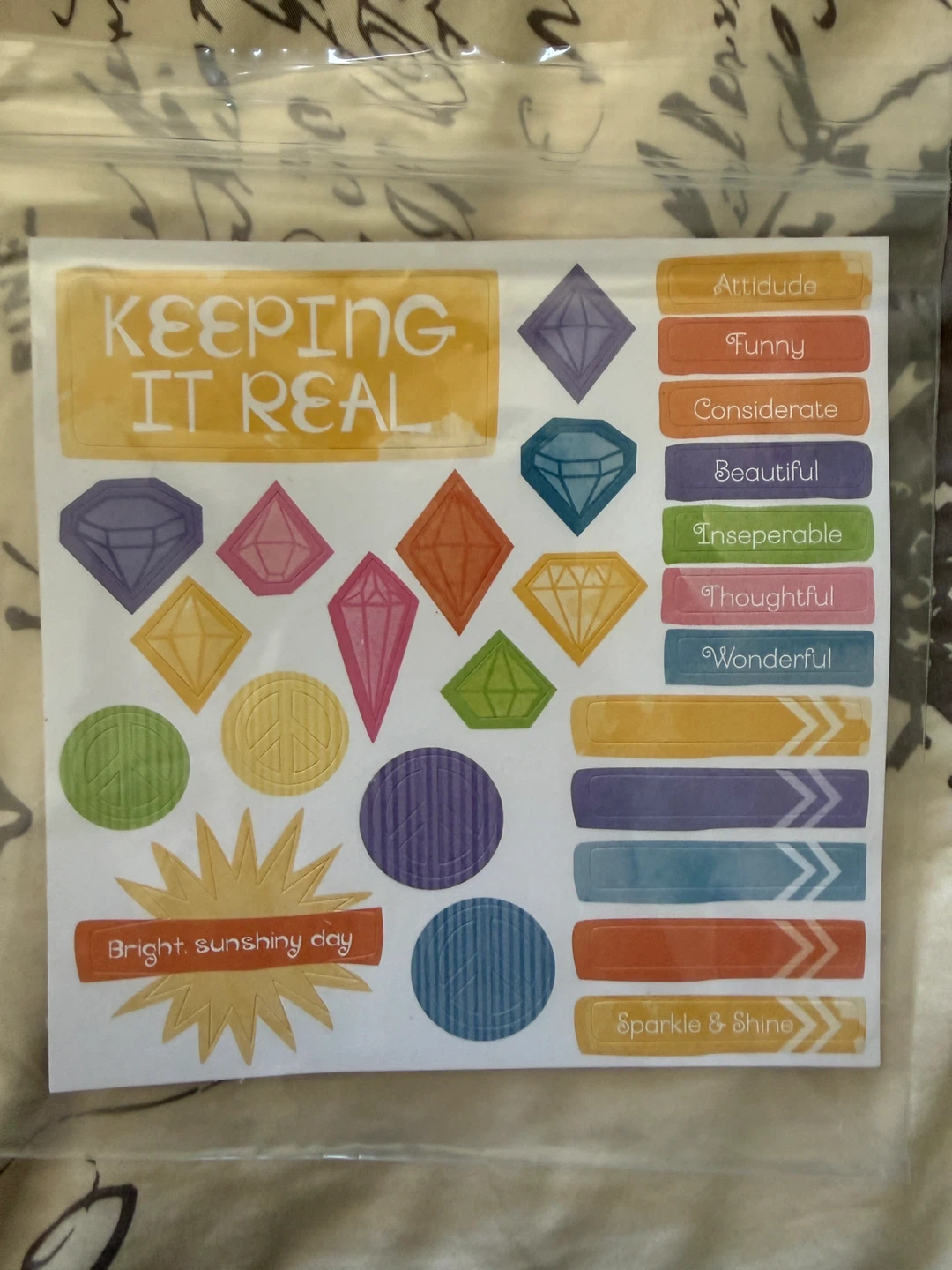 Close to My Heart Kaleidoscope Complements Sticker Set 🏆 - photo 4