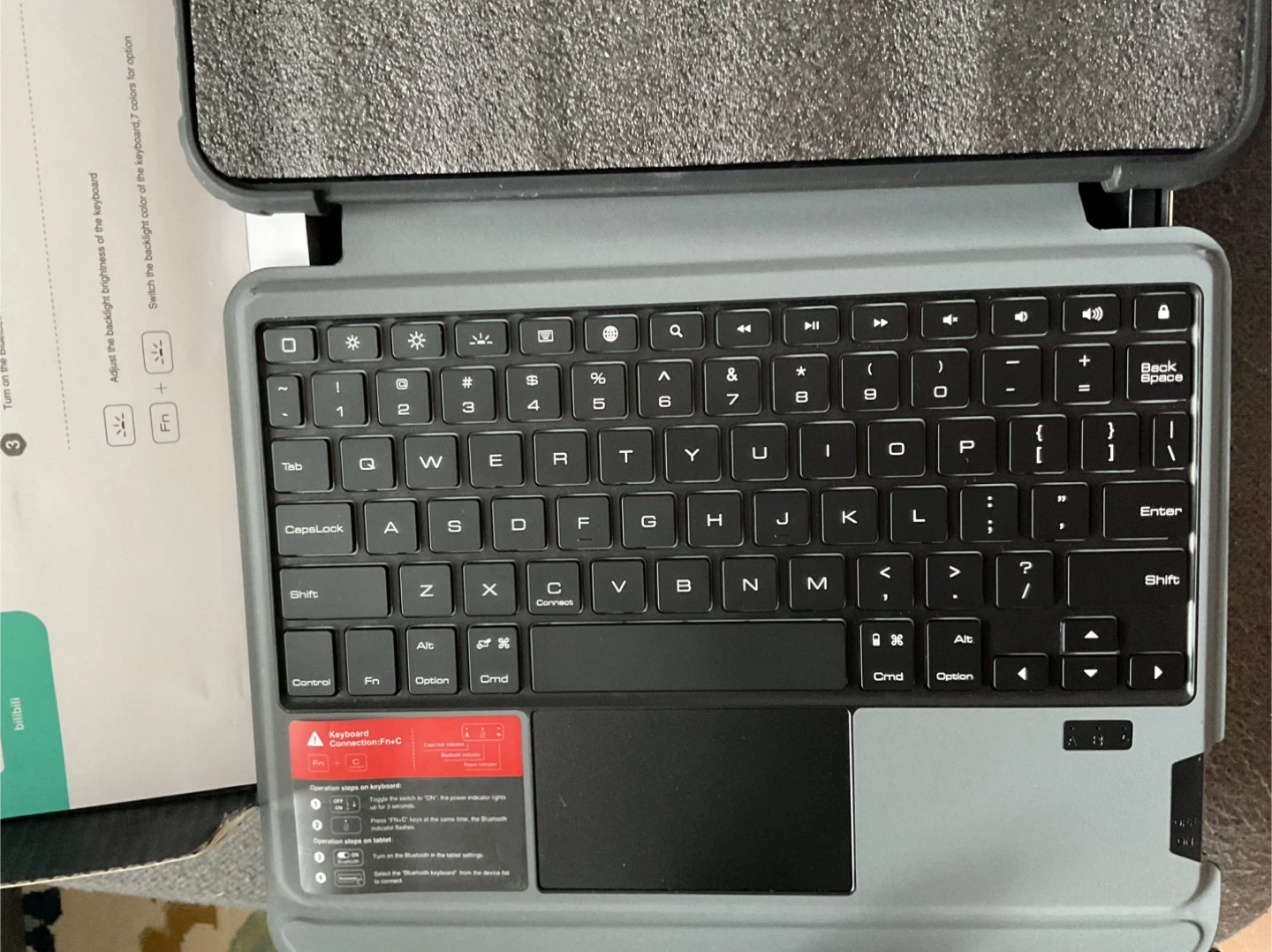 Nillkin Bumper Combo Keyboard Case for iPad 10th Gen (2022) - photo 5