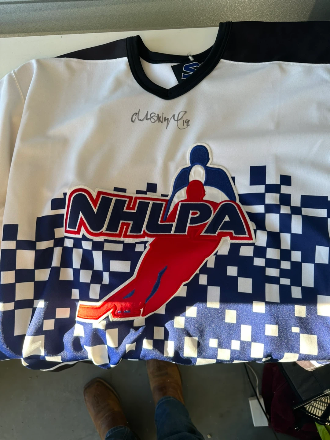 PRO 52 Naslund #19 NHLPA Hockey Jersey
