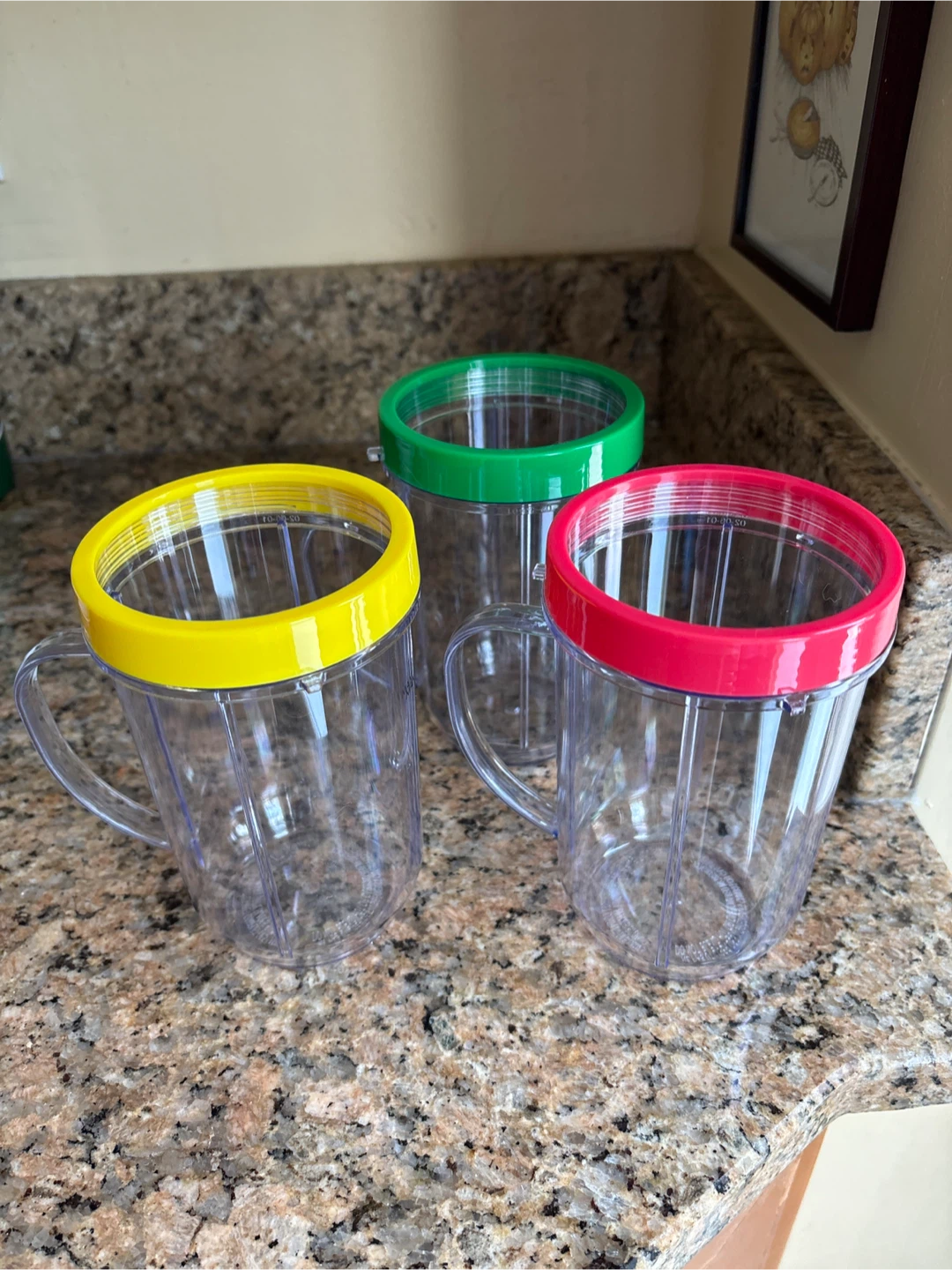 🏆Set of 3 Replacement Cups for Blender
