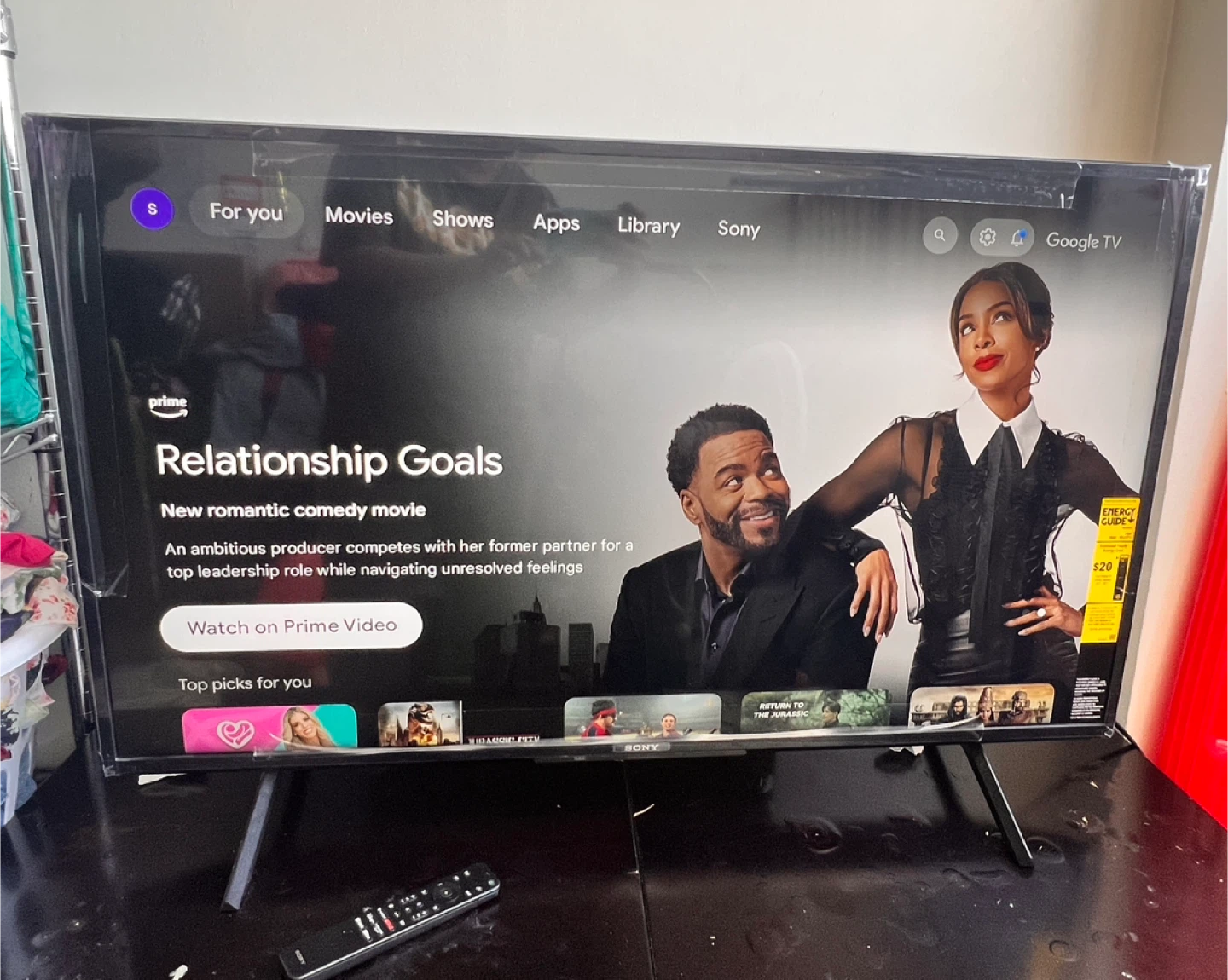 Sony Smart TV with Google TV