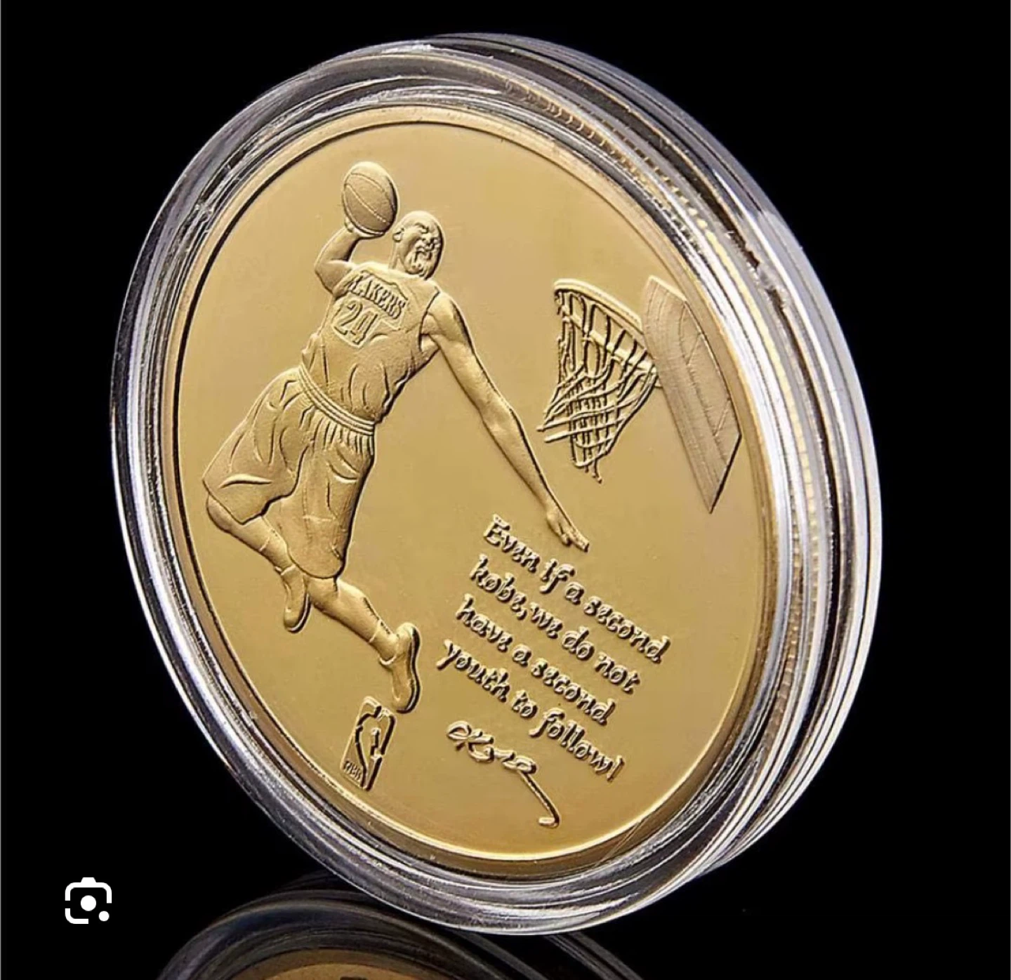 Kobe Bryant Lakers 24 Commemorative Coin