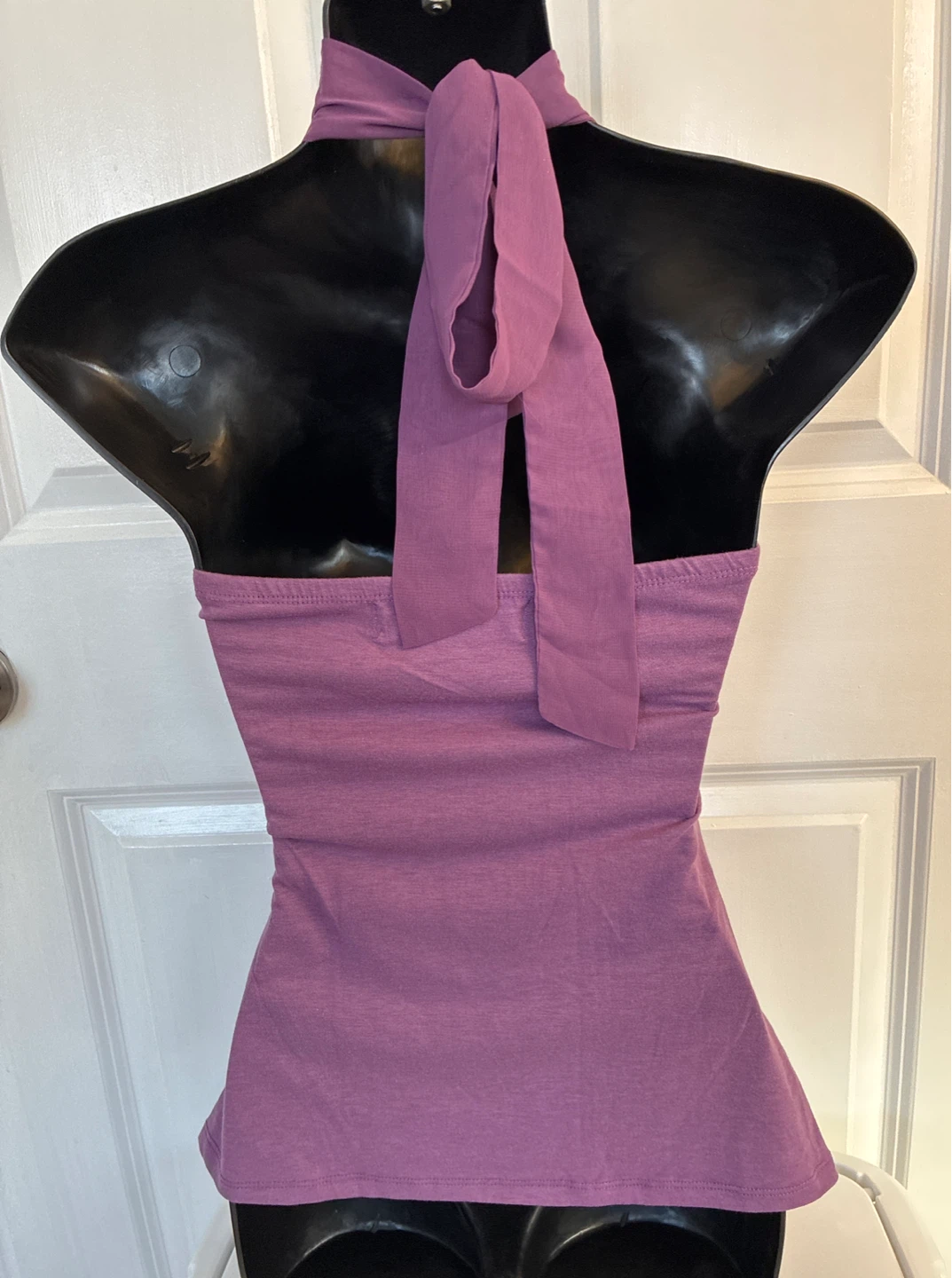 Purple Halter Top - Size S - photo 2