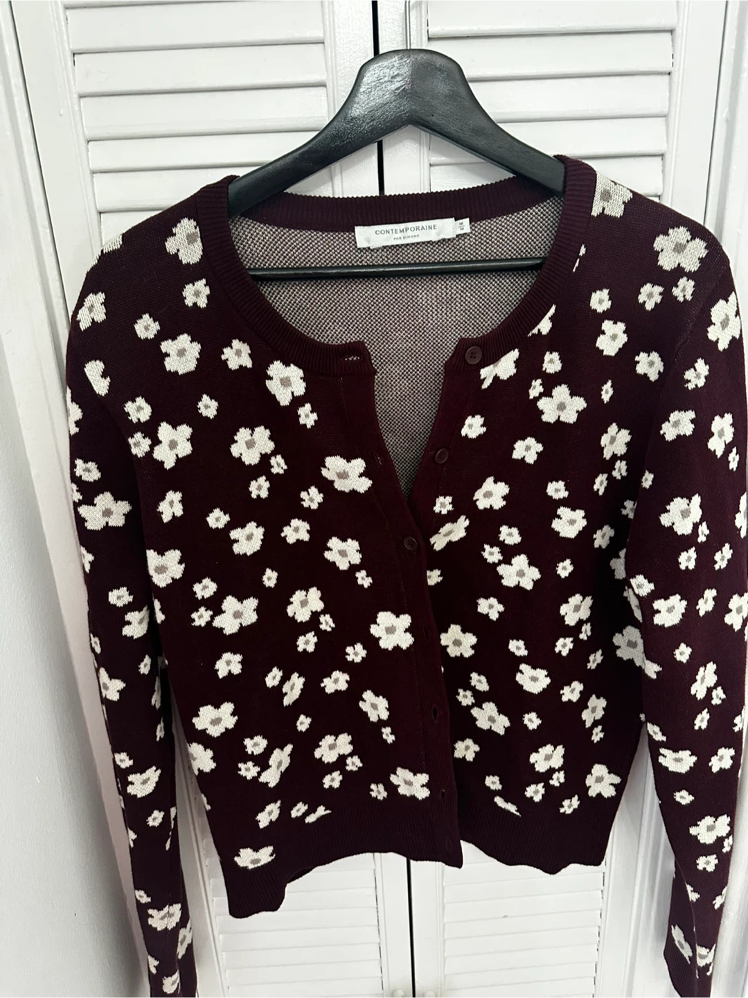 Contemporaine Par Simons Button-Up Cardigan Size M
