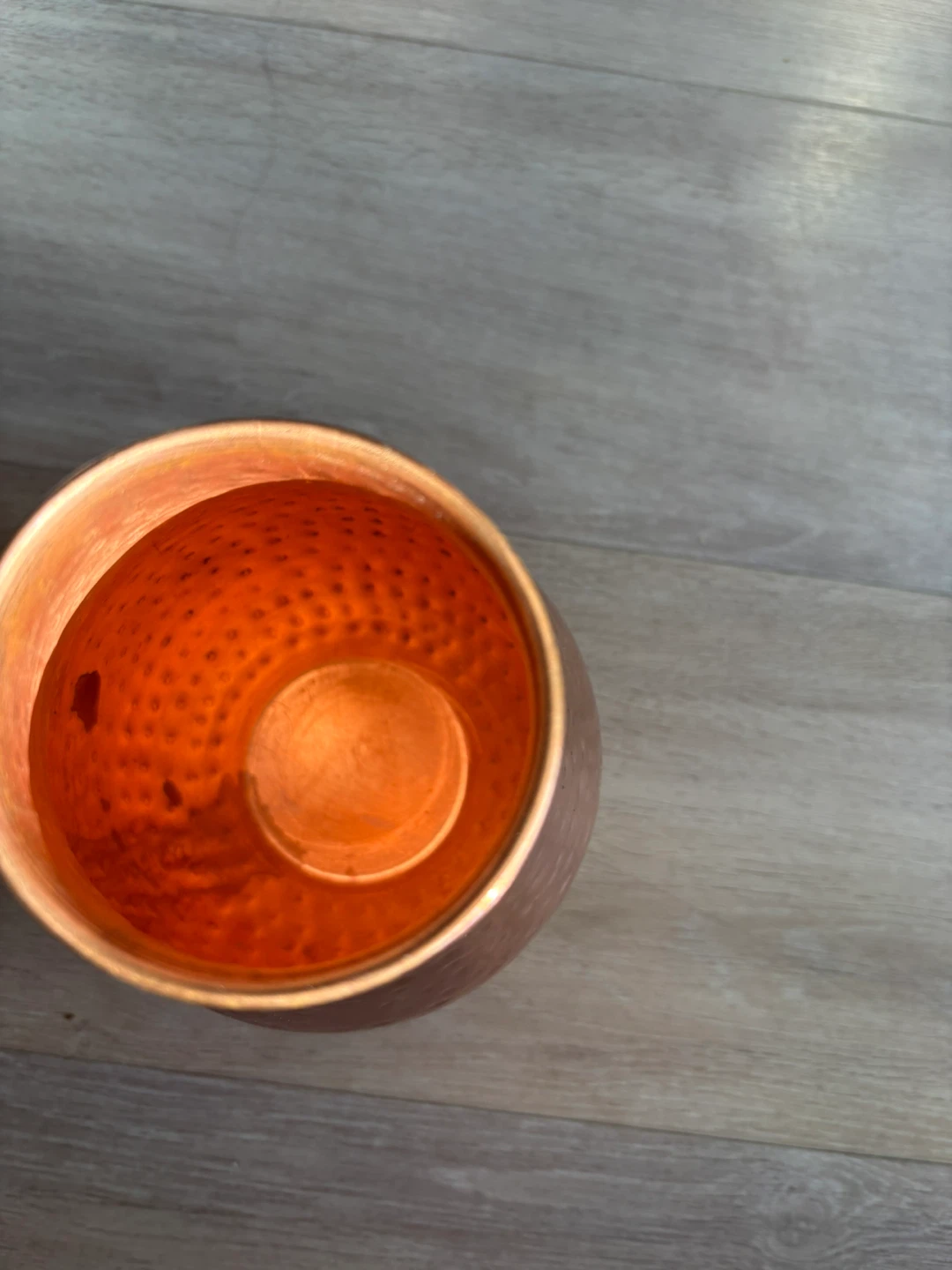 Copper Water Bottle with Lid - photo 3