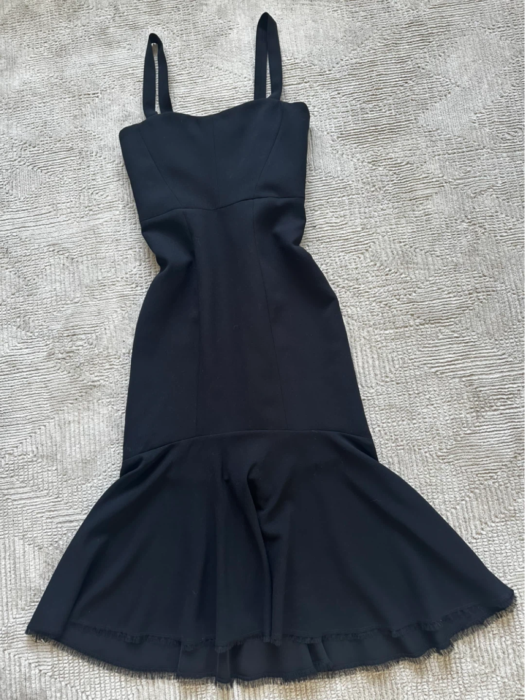 New ZARA Black Mermaid Fishtail Dress - photo 2