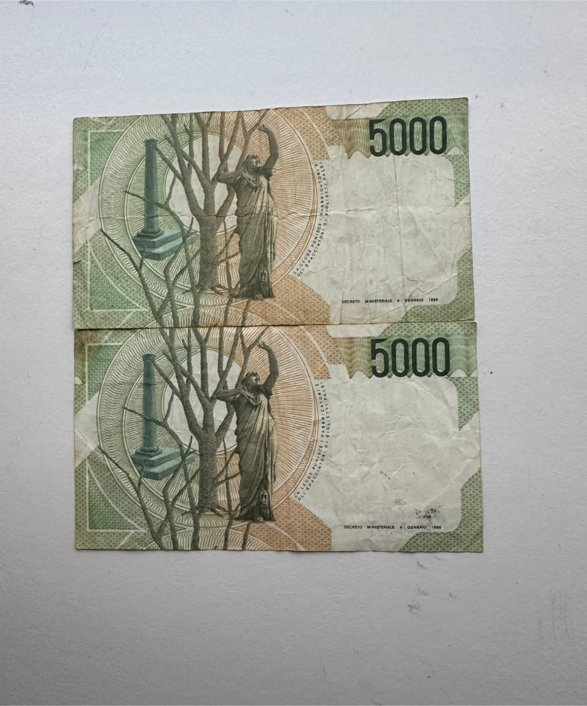 🏆 Old French, Italian and German banknotes - photo 4