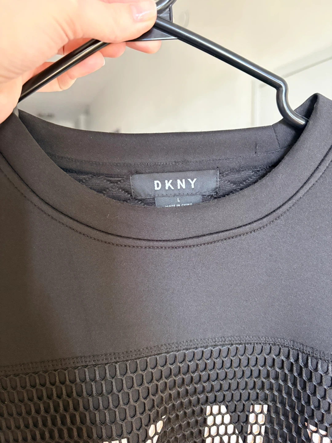 DKNY Black Sweatshirt - Size L - photo 2