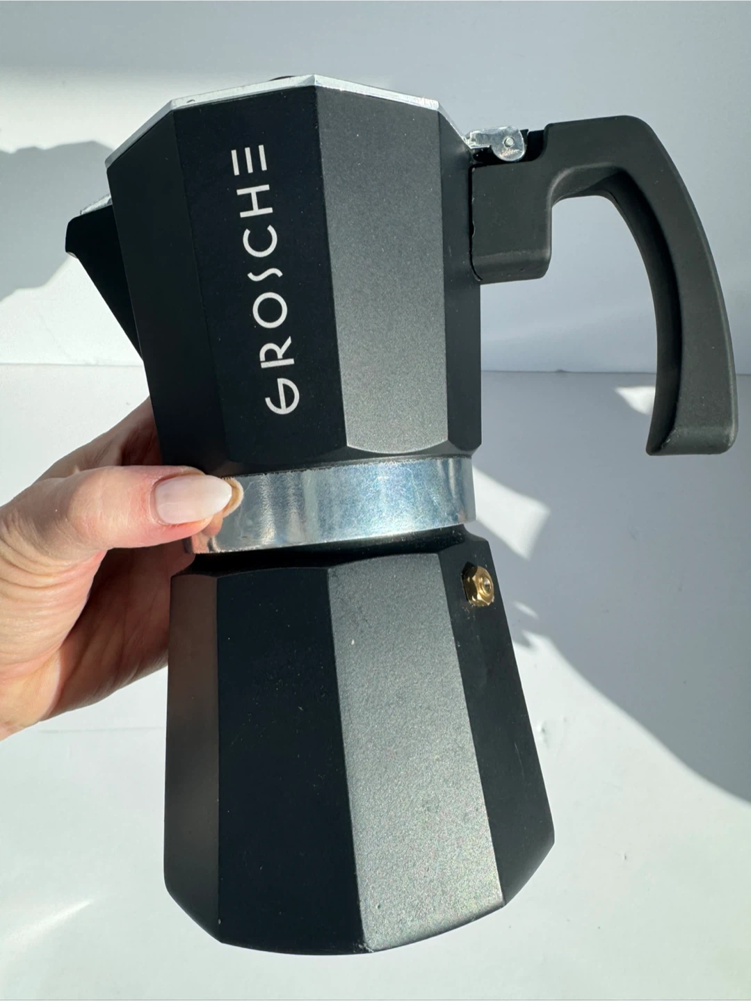 GROSCHE Espresso Maker Kitchen Coffee Pot🏆 - photo 4