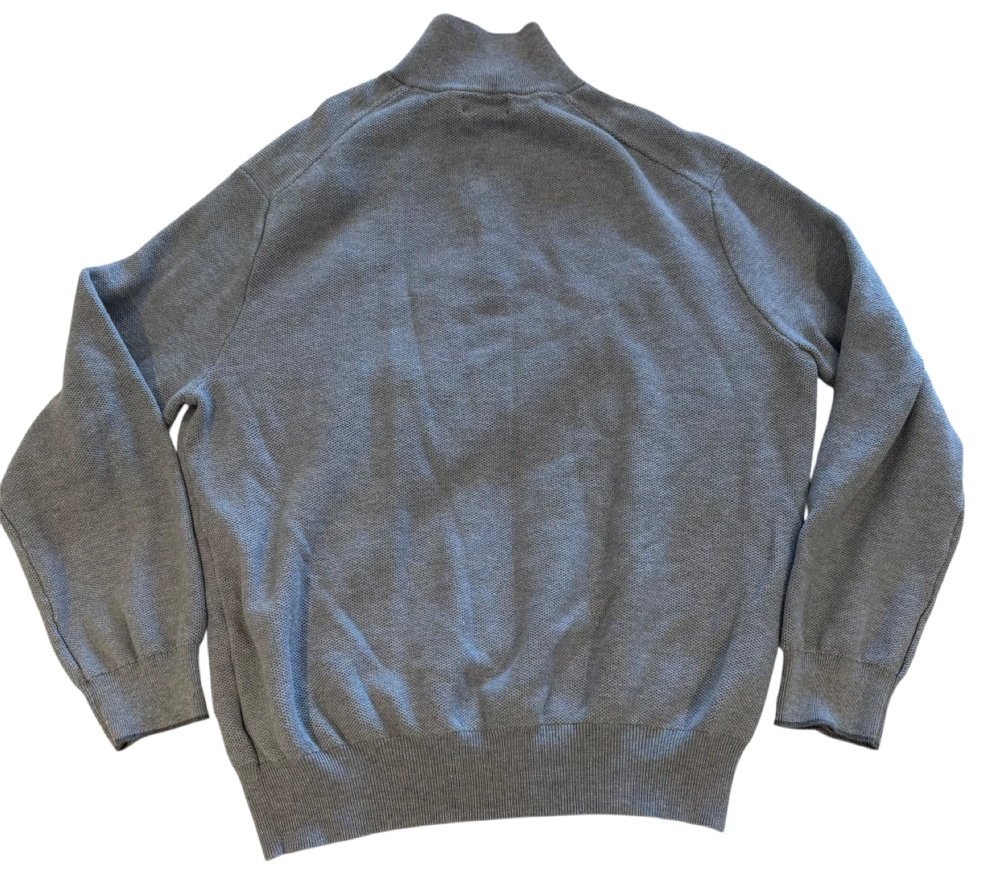 Polo Ralph Lauren Men's Grey 1/4 Zip Sweater XL Pima Cotton - photo 4