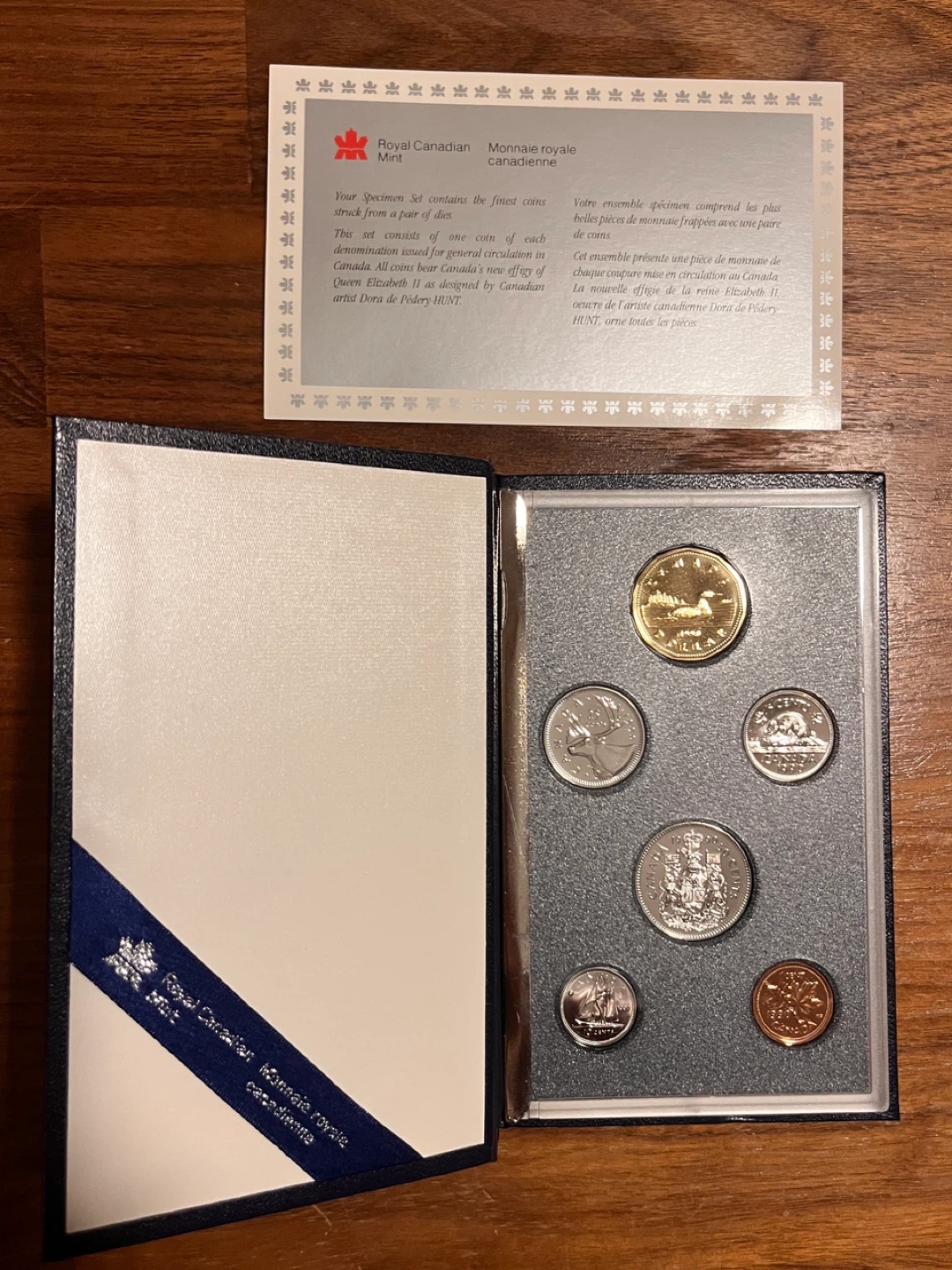 Royal Canadian Mint Specimen Coin Set 1990
