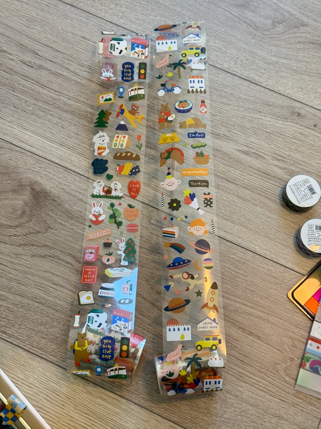 Cute Decorative Sticker Rolls